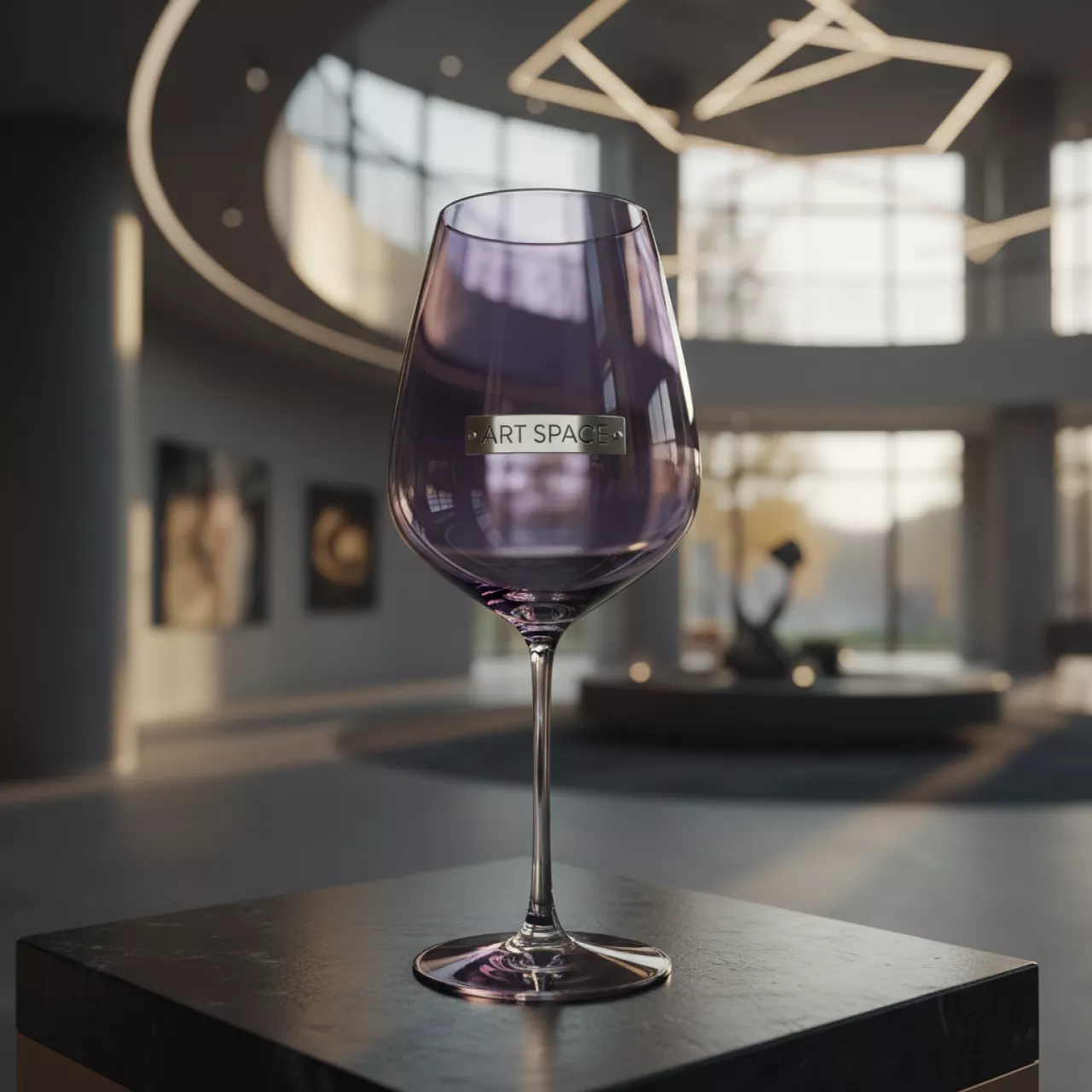Аренда Бокал для вина фиолетовый в Mantera Supreme — ART SPACE