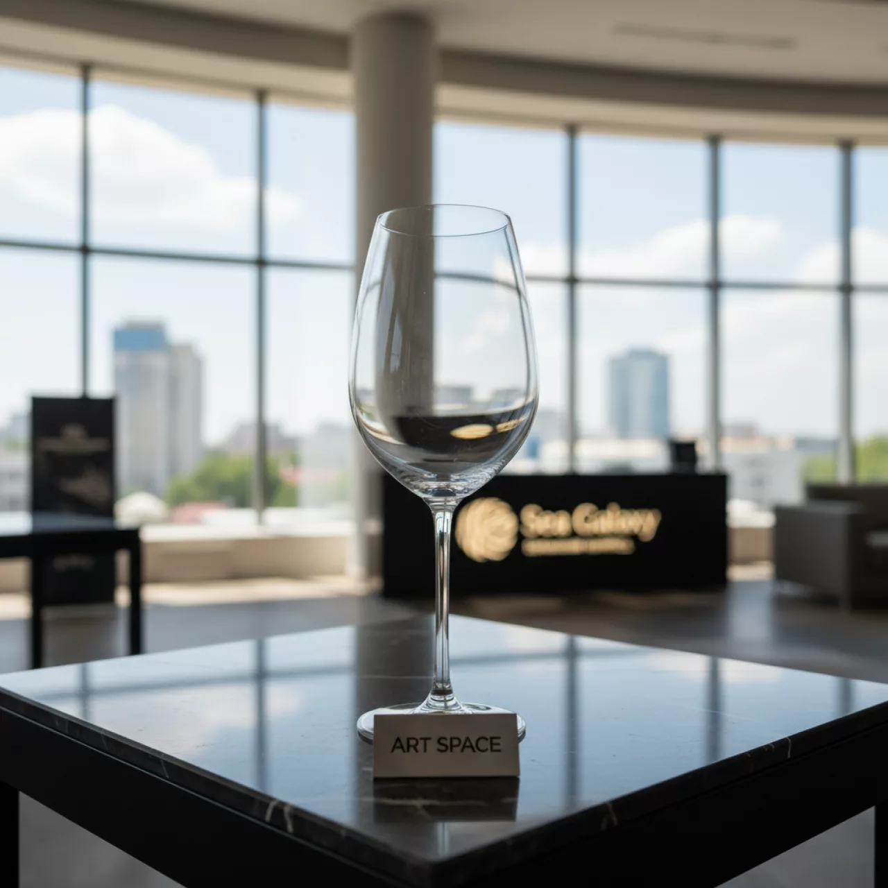 Аренда Бокал для вина хрустальное стекло 190 мл диаметр 80 мм высота 200 мм в комплексе Sea Galaxy — ART SPACE