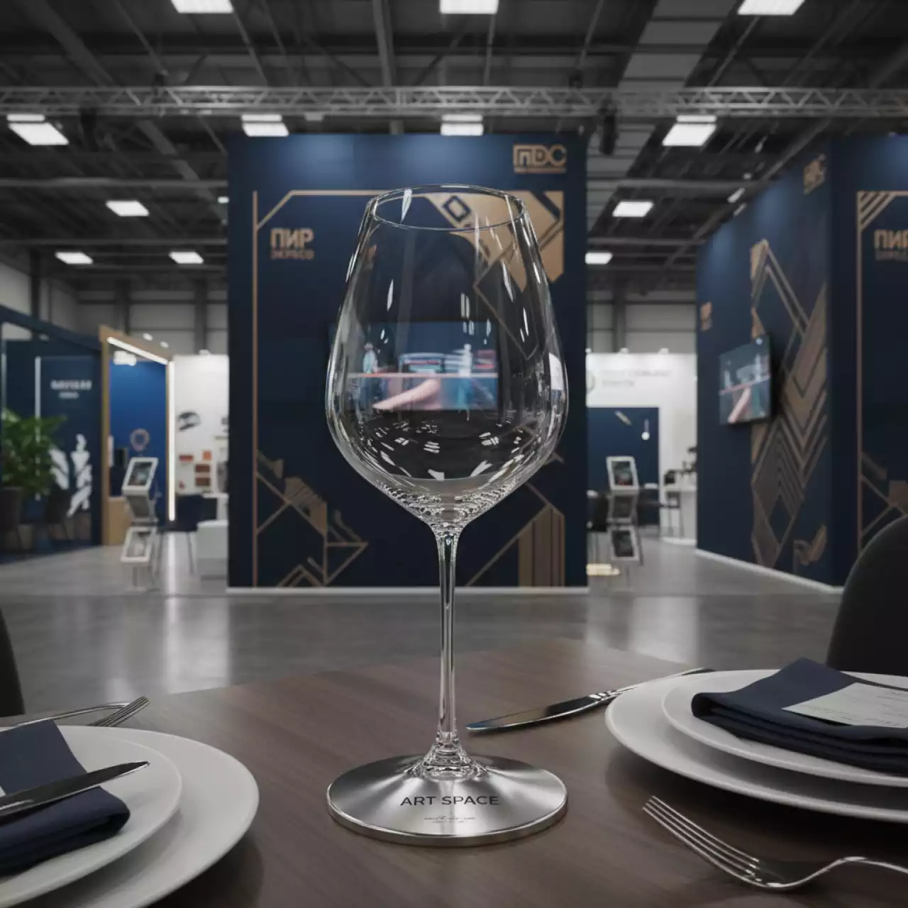 Аренда Бокал для вина из хрустального стекла 300 мл в Karat Resort — ART SPACE