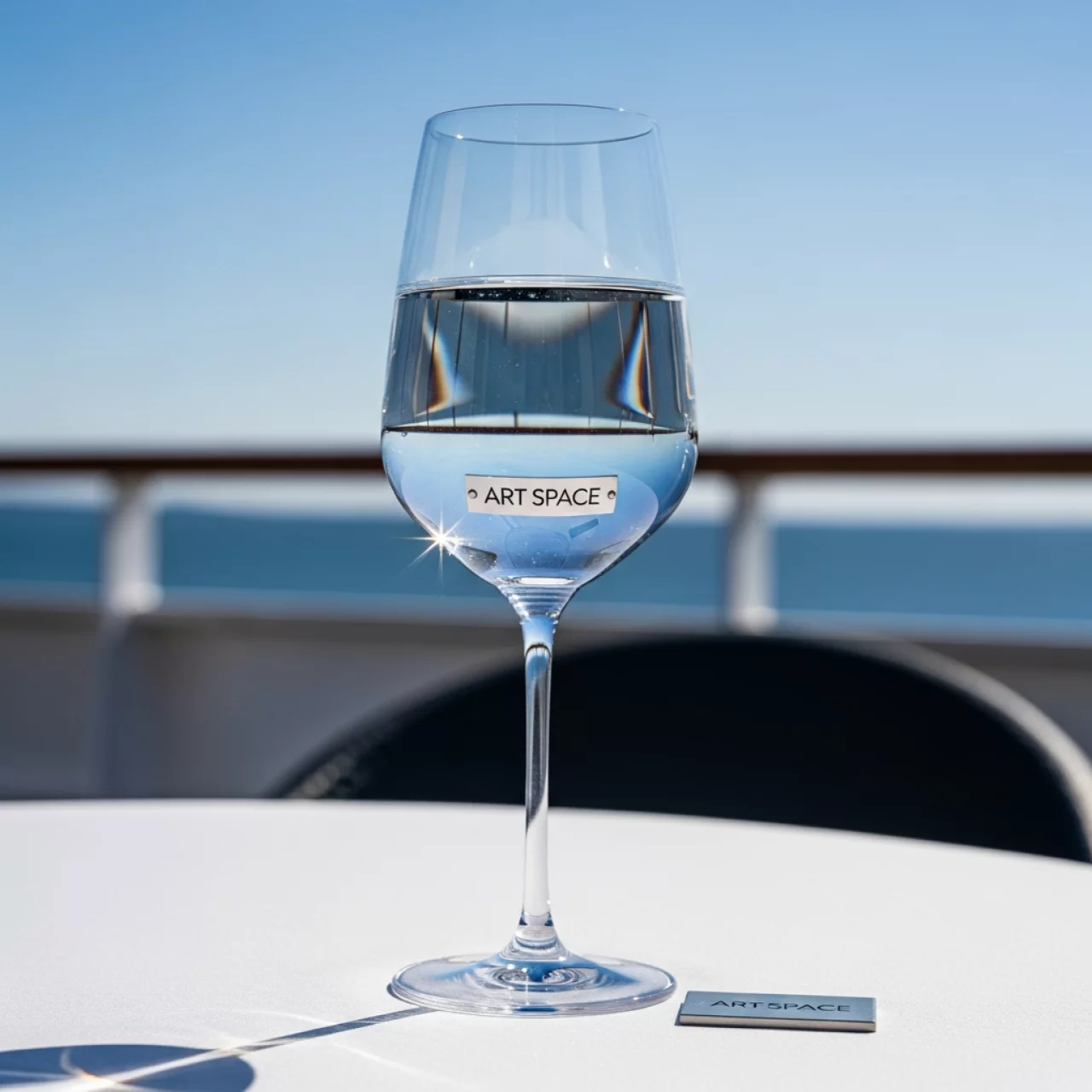 Аренда Бокал для вина Кристалл на теплоходе «Дагомыс» — ART SPACE
