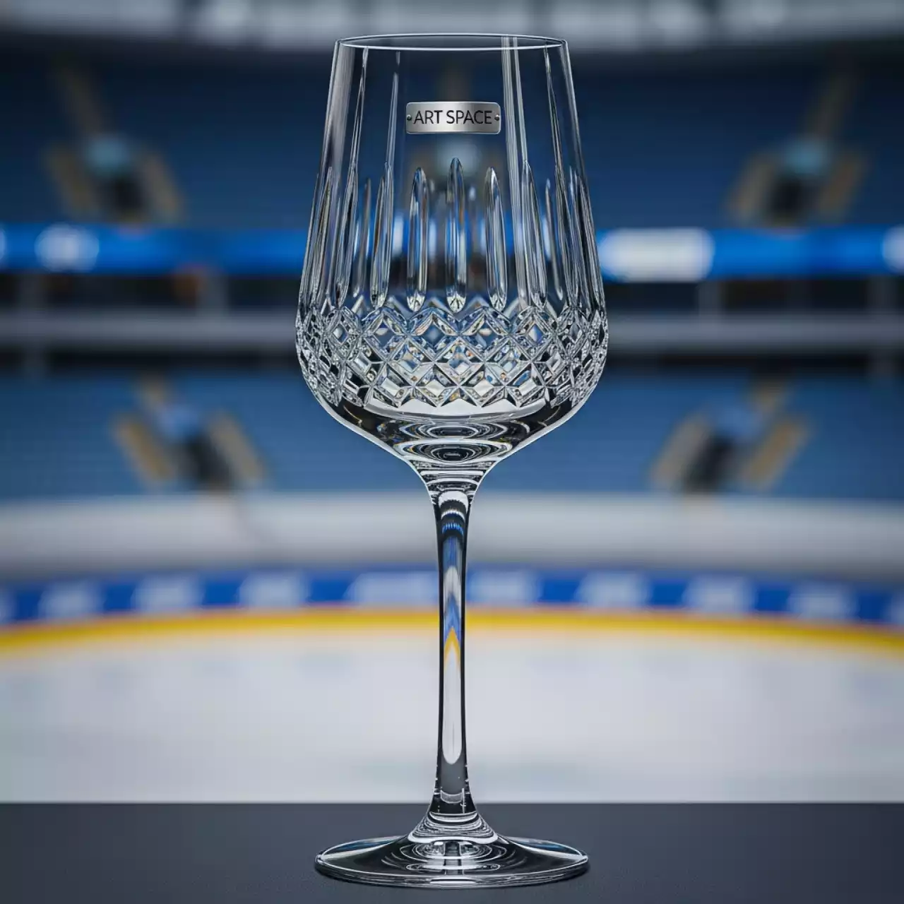 Аренда Бокал для вина Ledi Diamond 270 мл в ледовом дворце «Роза Хутор» — ART SPACE