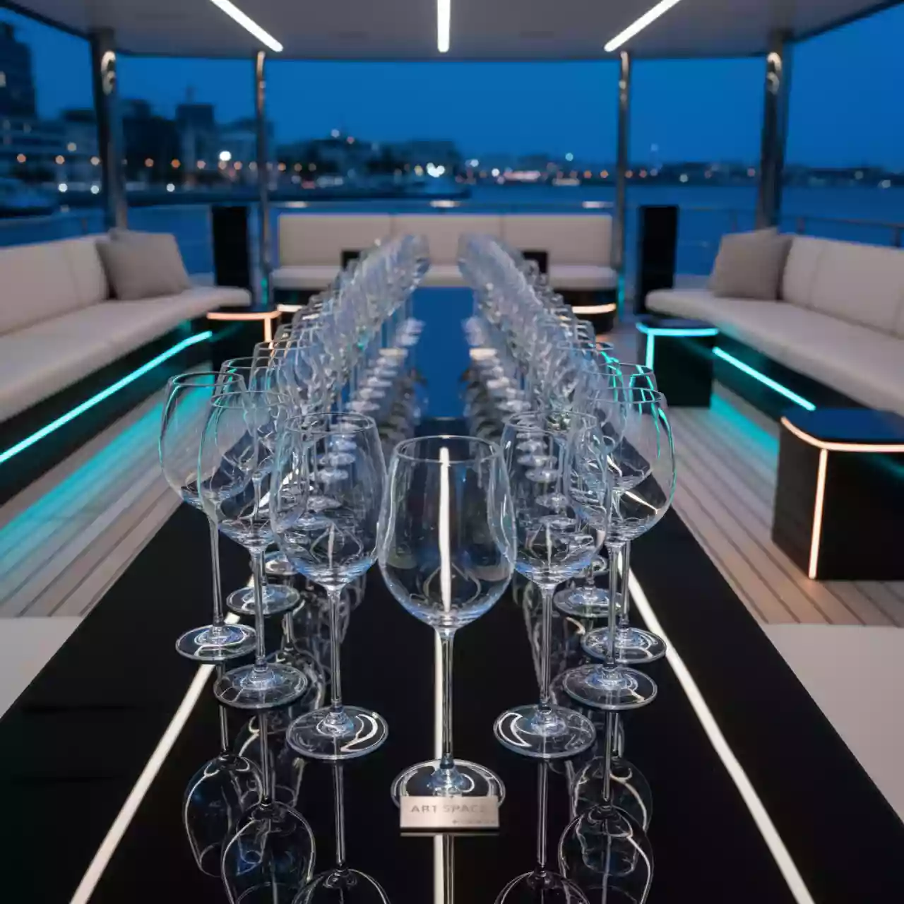 Аренда Бокал для вина Селест 270 мл на VIP-яхте (Имеретинский порт) — ART SPACE