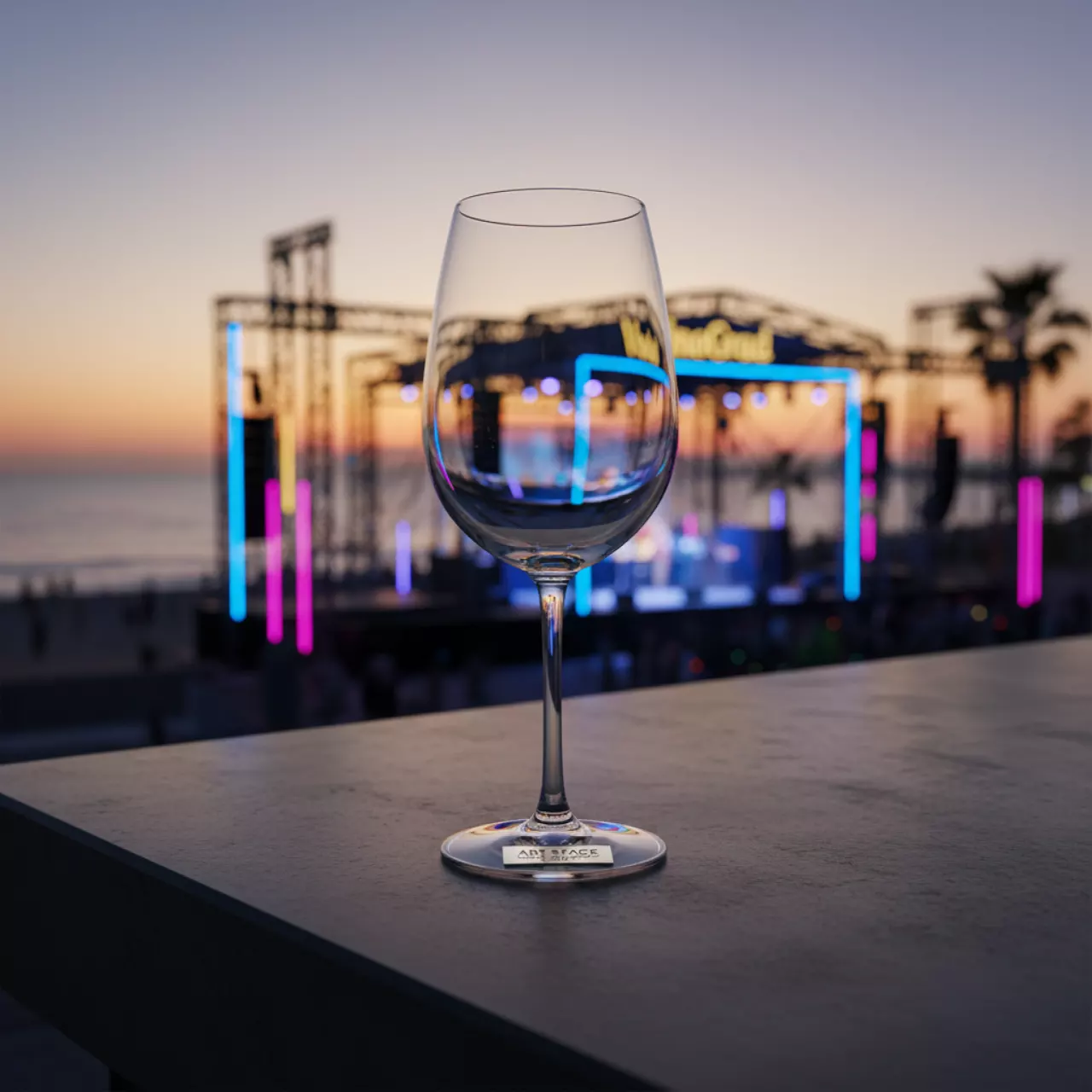Аренда Бокал для вина Stolzle 400 мл в пляжном комплексе VinoGrad — ART SPACE