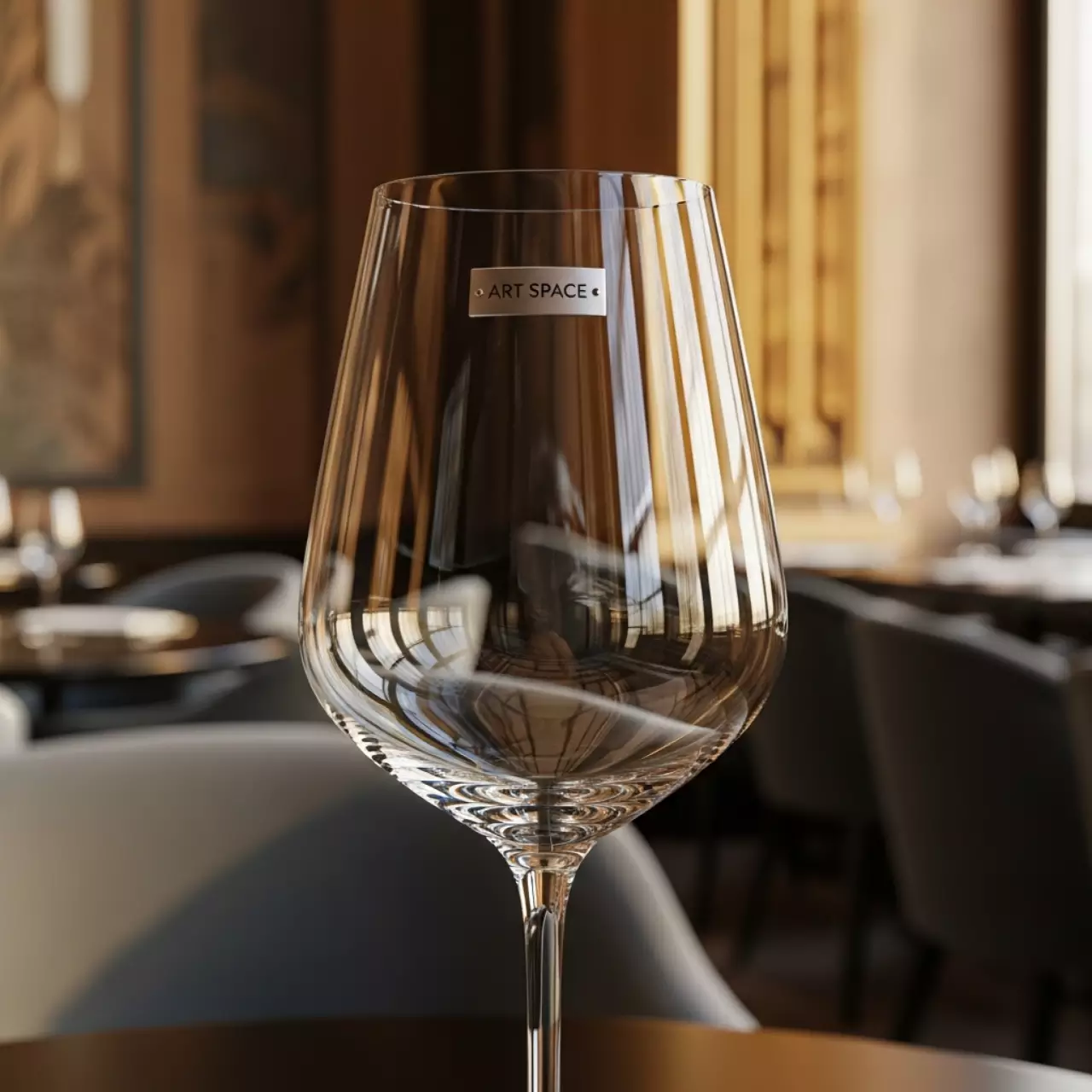 Аренда Бокал для вина Сублим из хрустального стекла 250 мл в ресторане «Магадан» — ART SPACE
