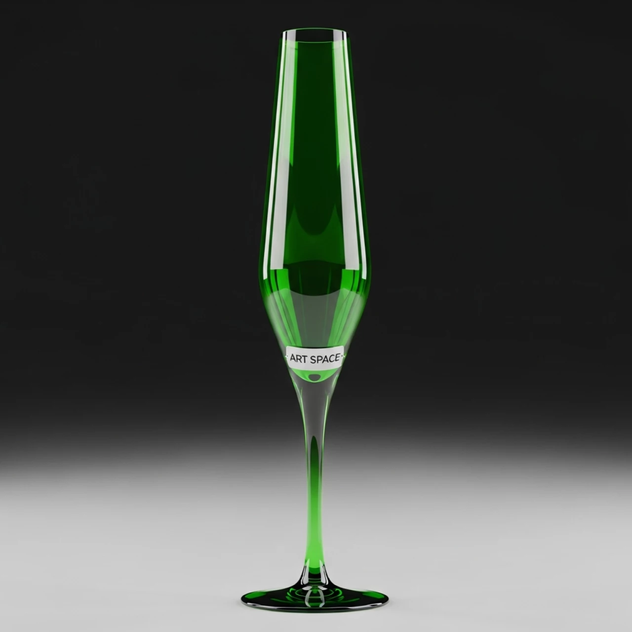 Аренда Бокал флюте МЮССЕ зеленый в Pullman Sochi Centre — ART SPACE