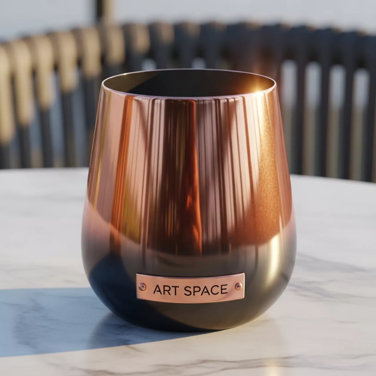 Аренда Бокал медный градиент Алонсо 450 мл в санатории «Русь» — ART SPACE