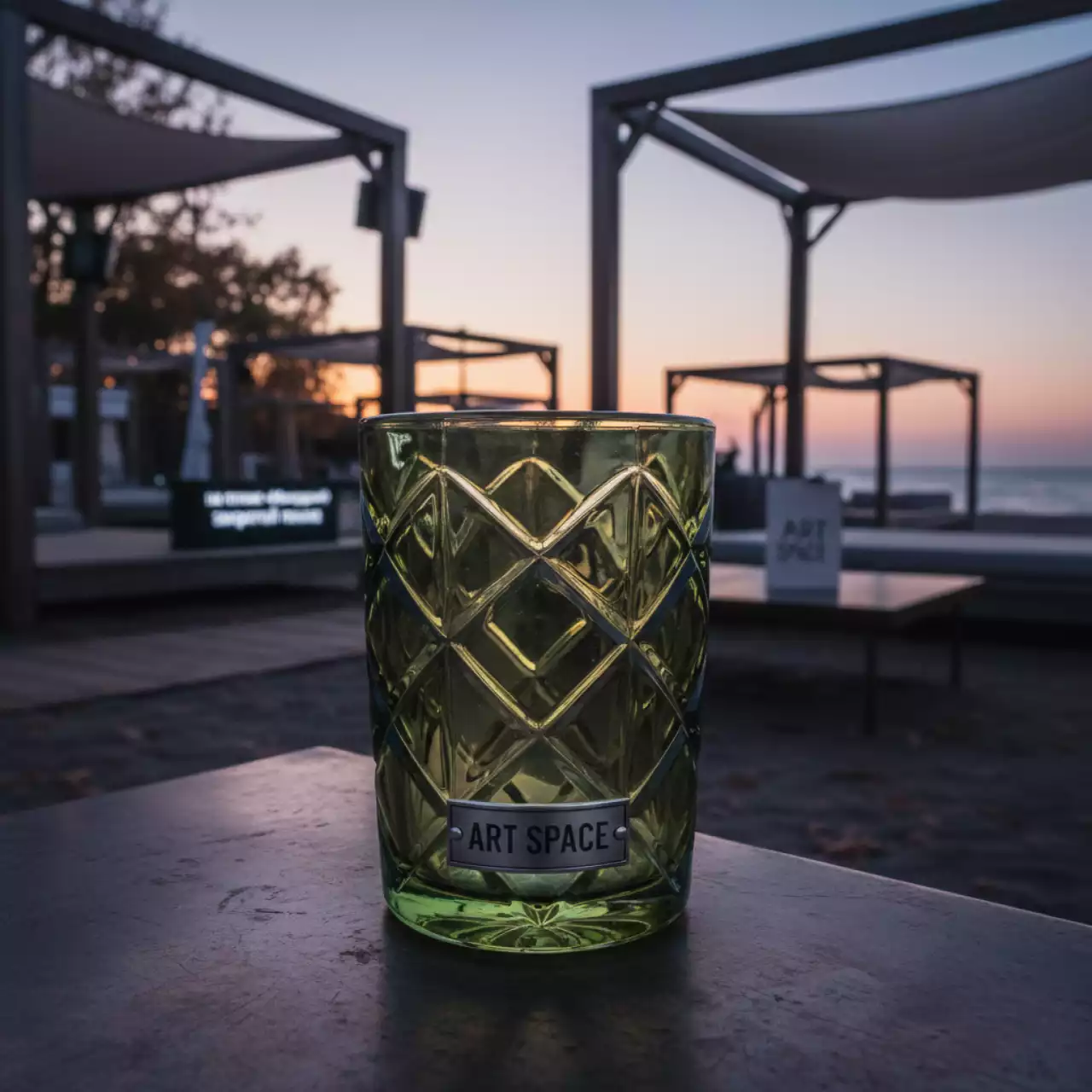 Аренда Бокал олива Люксор на пляже «Мандарин» — ART SPACE