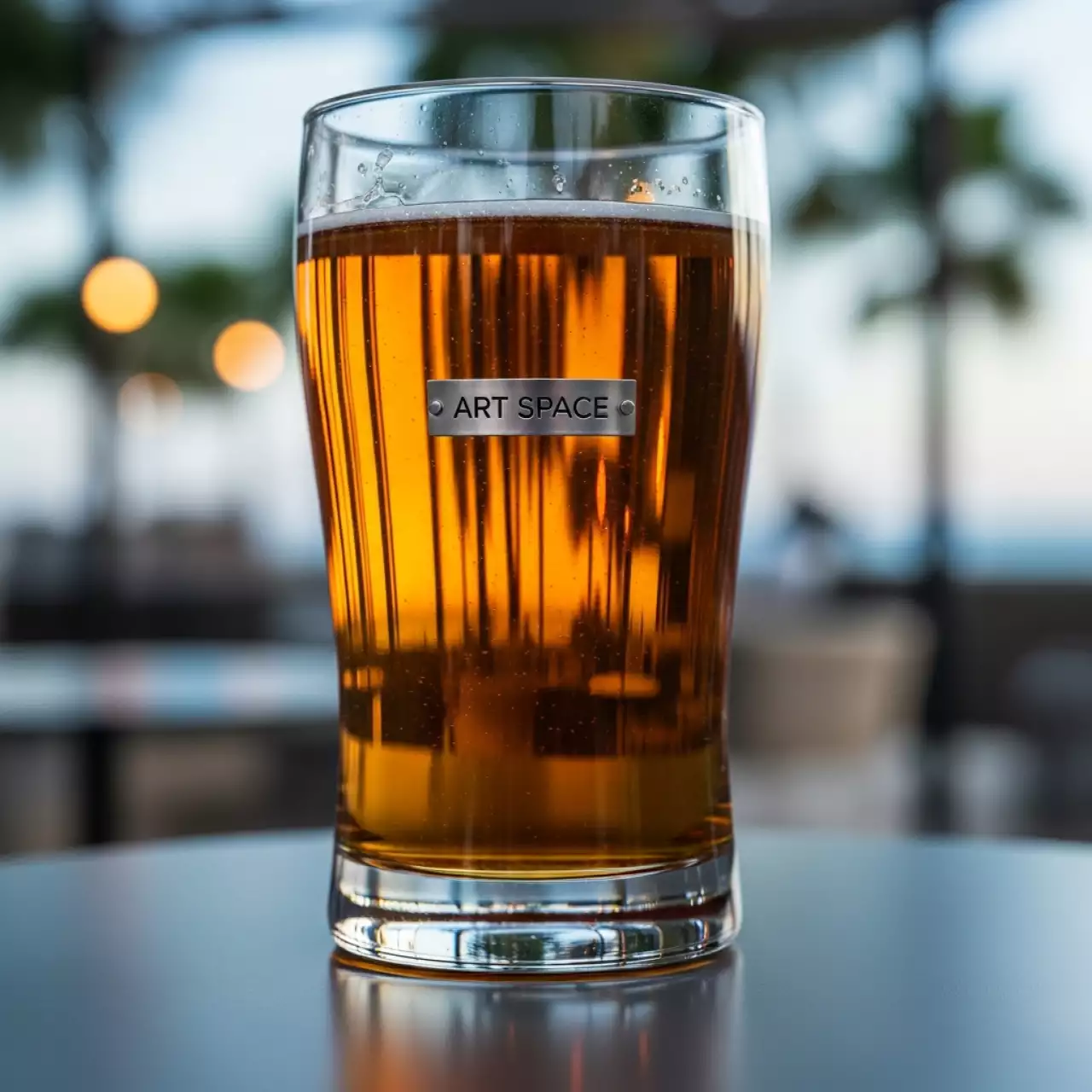 Аренда Бокал пивной паб 550 мл в пляжном клубе Del Mar — ART SPACE