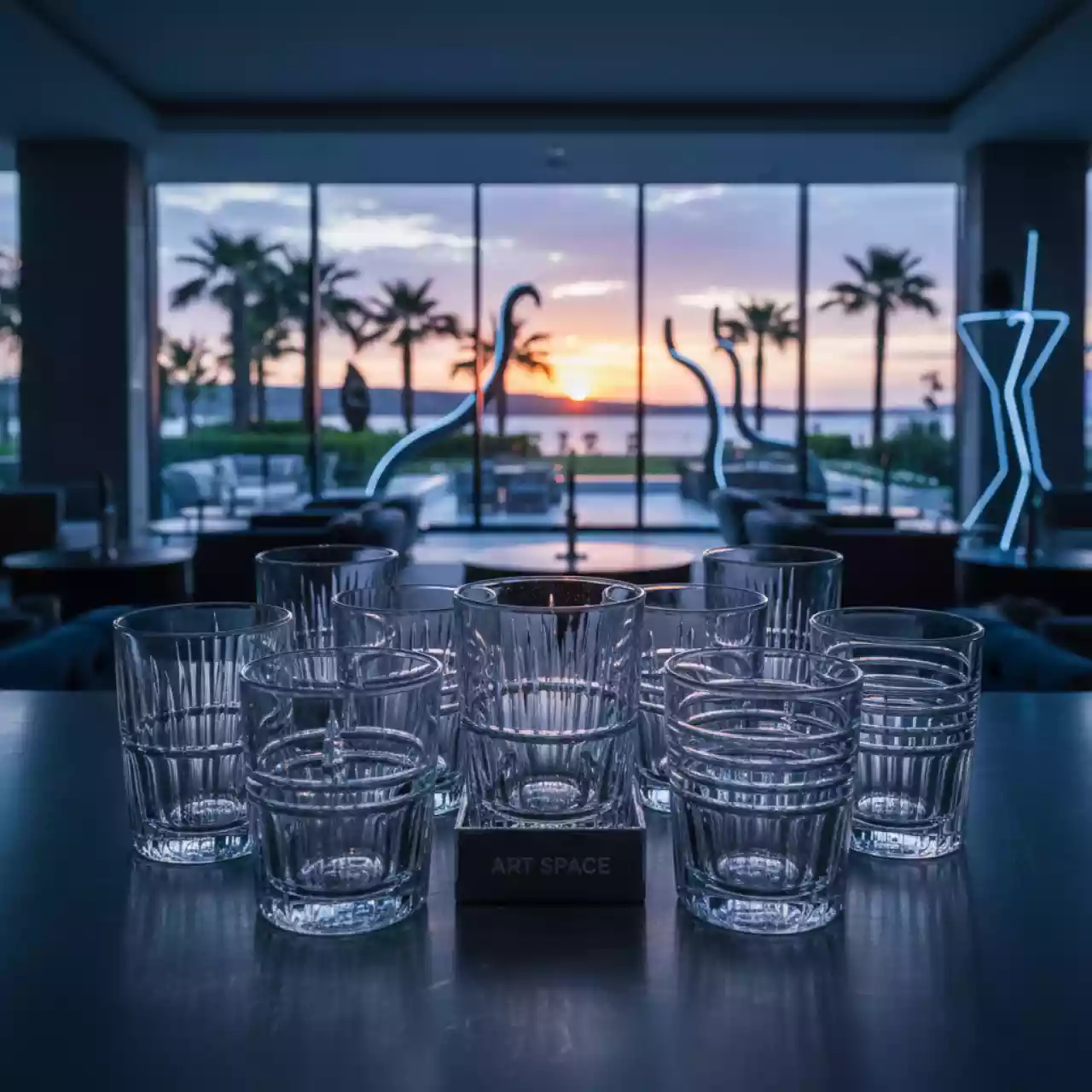 Аренда Бокал рокс разнобой в Radisson Collection Paradise — ART SPACE