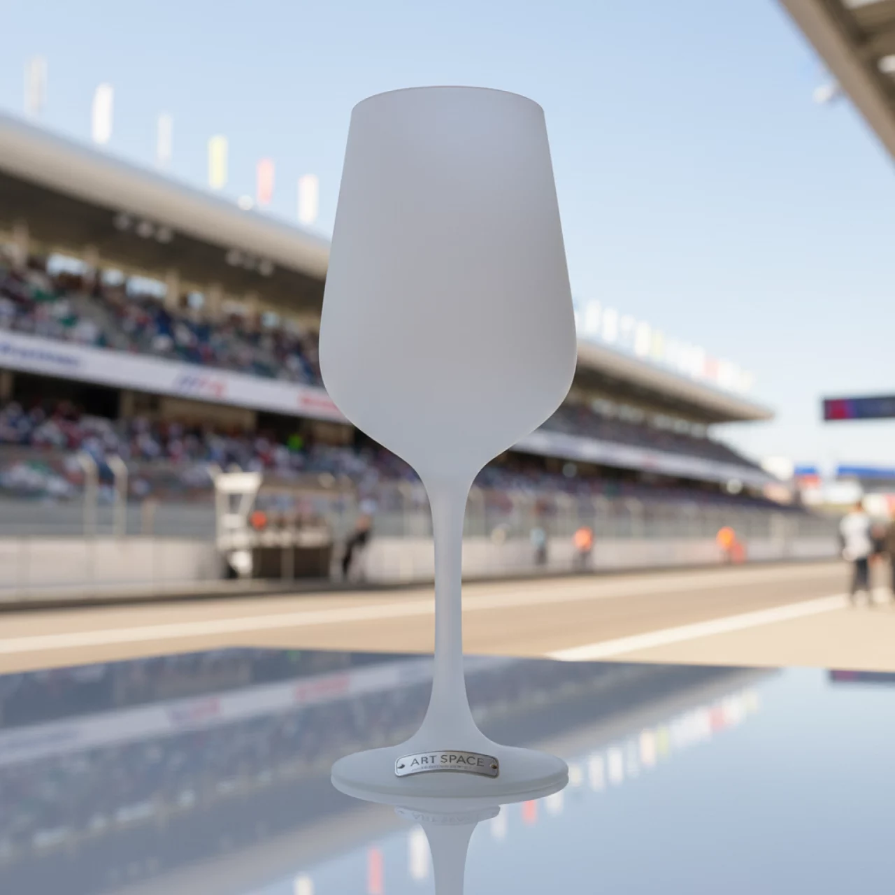 Аренда Бокал Валенсия белый 300 мл на Сочи Автодроме — ART SPACE
