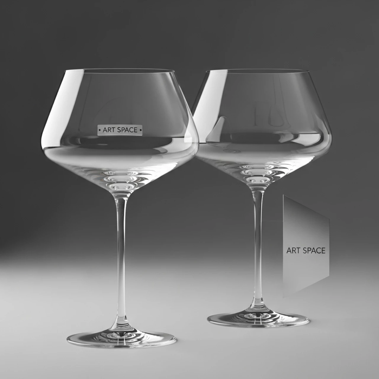 Аренда Бокалы хрустальные Эйфман набор из 2 в комплексе Sea Galaxy — ART SPACE