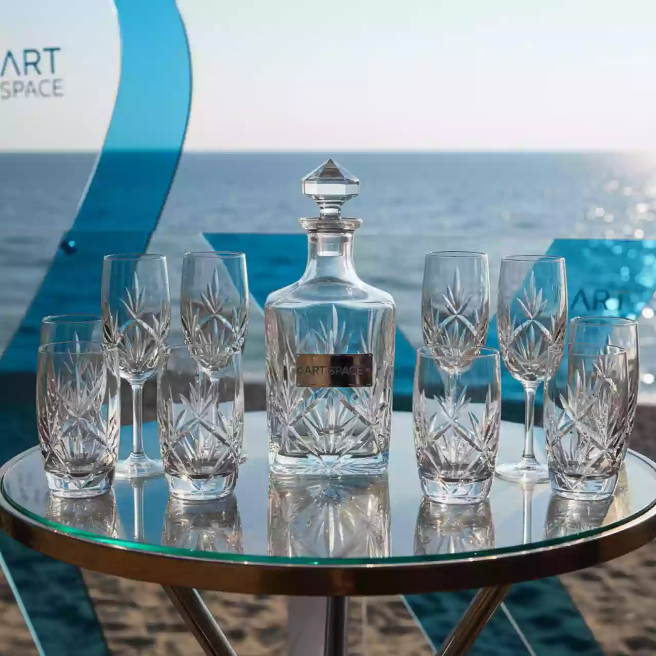 Аренда Бокалы Ledi Diamond на пляжных клубах Хосты — ART SPACE