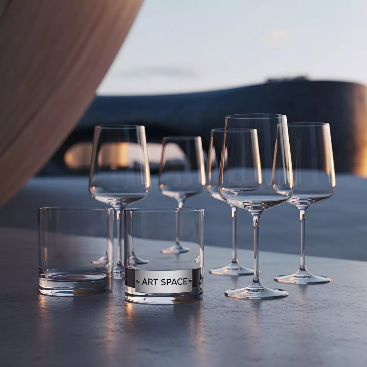 Аренда Бокалы Монреаль в Gamma Sirius — ART SPACE