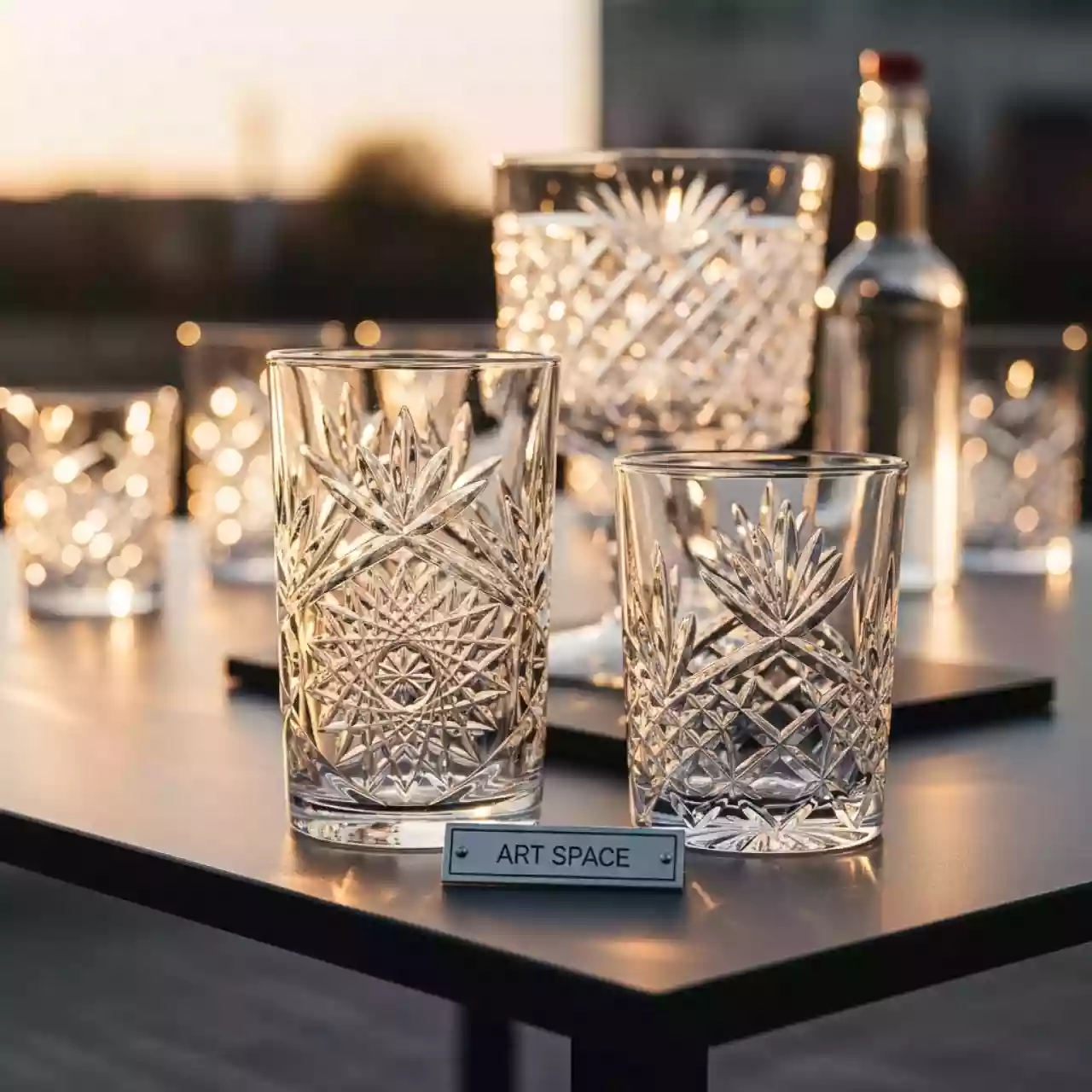 Аренда Бокалы Таймлесс на Медальной площади — ART SPACE