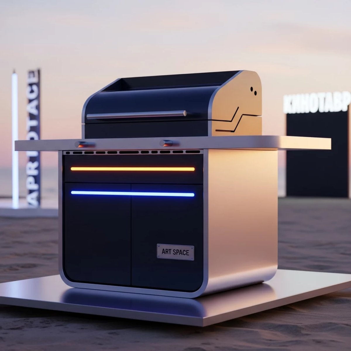 Аренда Бокс сет барбекю № 2 на пляже «Ривьера» — ART SPACE