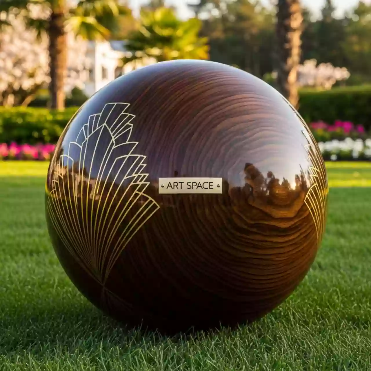 Аренда Болл большой деревянный диаметр 280 мм в санатории «Заполярье» — ART SPACE