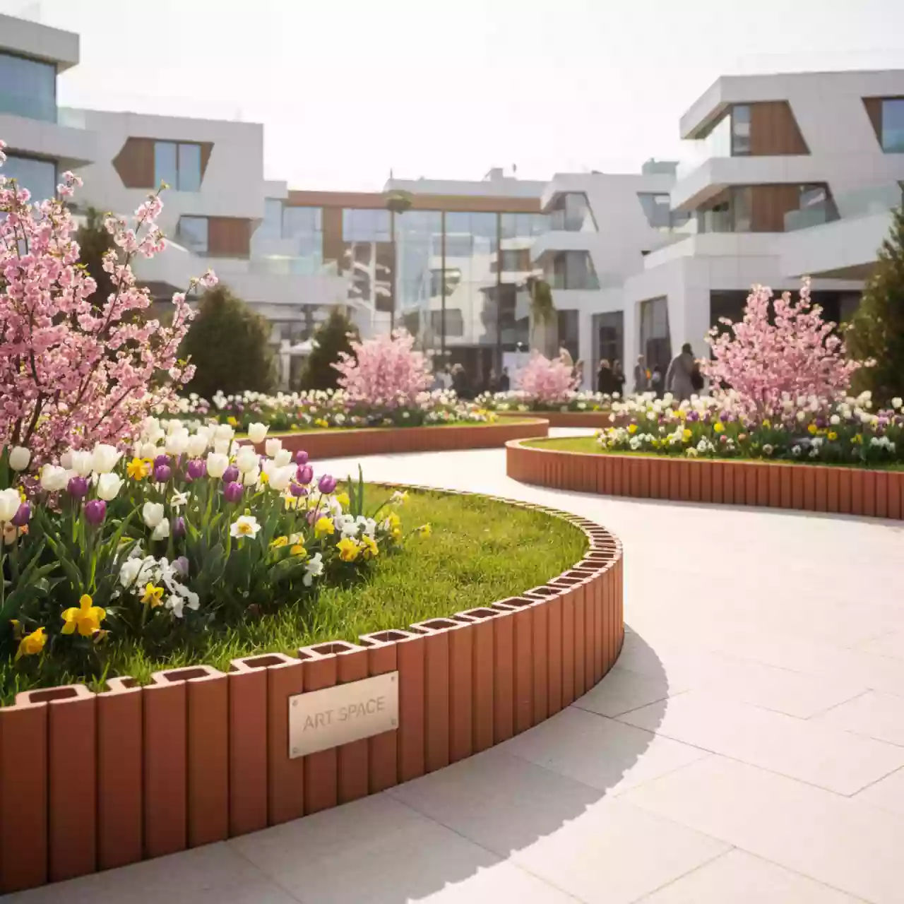 Аренда Бордюр садовый Prosperplast Palisada 12 см 38 м терракот в Radisson Collection Paradise — ART SPACE