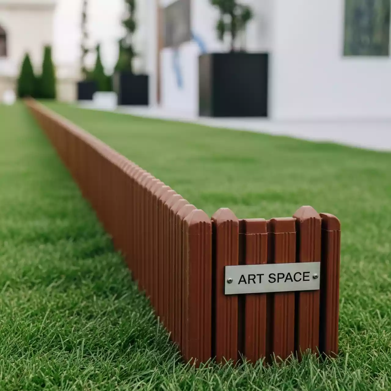 Аренда Бордюр садовый Prosperplast Palisada 1,2 см 3,8 м коричневый в Гранд Отель Сочи — ART SPACE