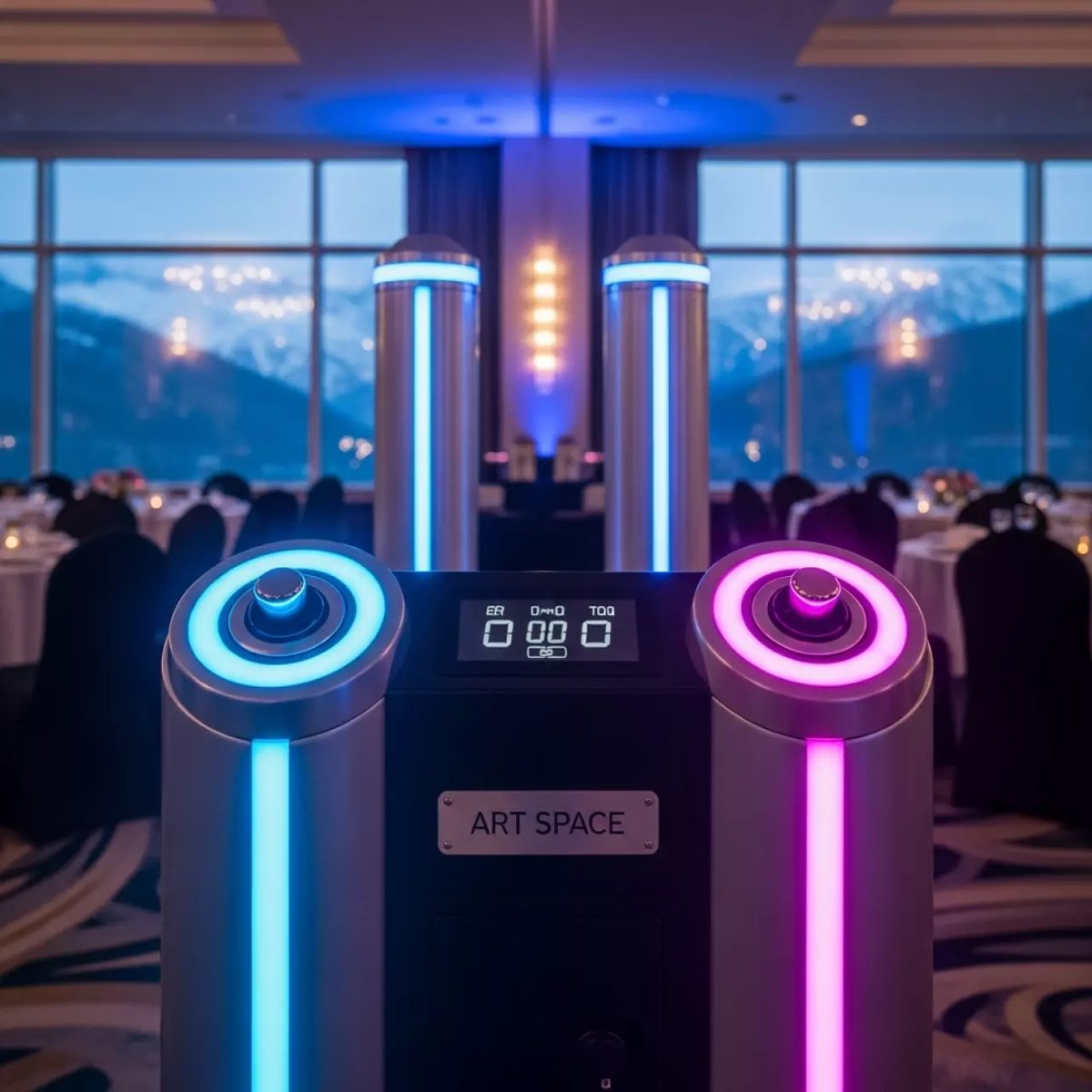 Аренда Бой кнопочный космический в Radisson Hotel Rosa Khutor — ART SPACE