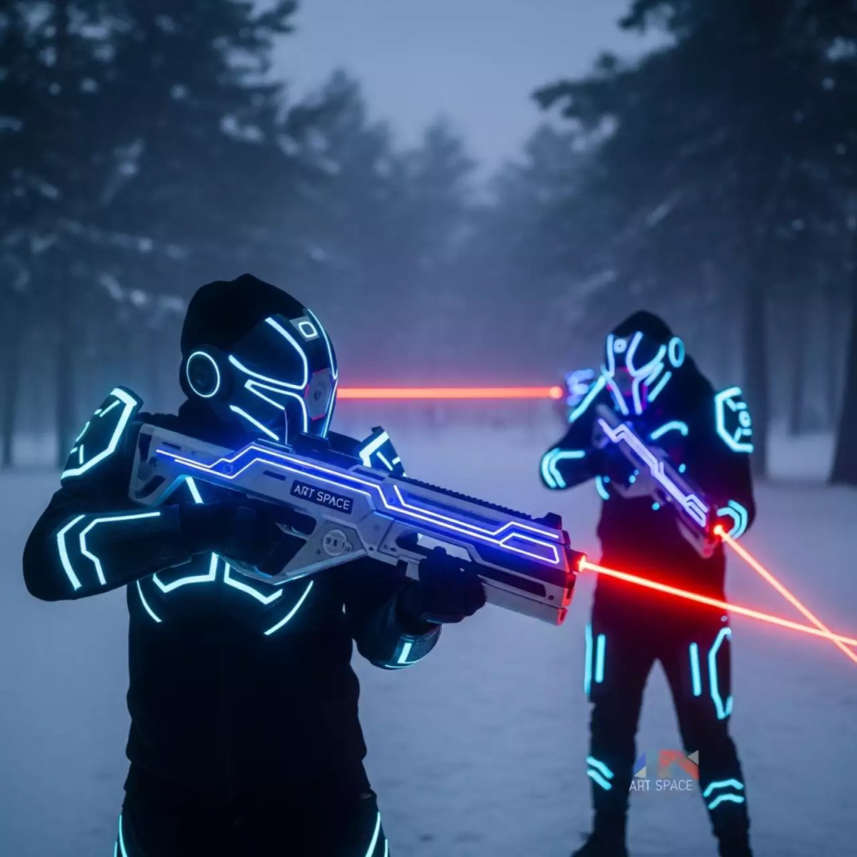 Аренда Бой космический военный в парке «Ривьера» — ART SPACE