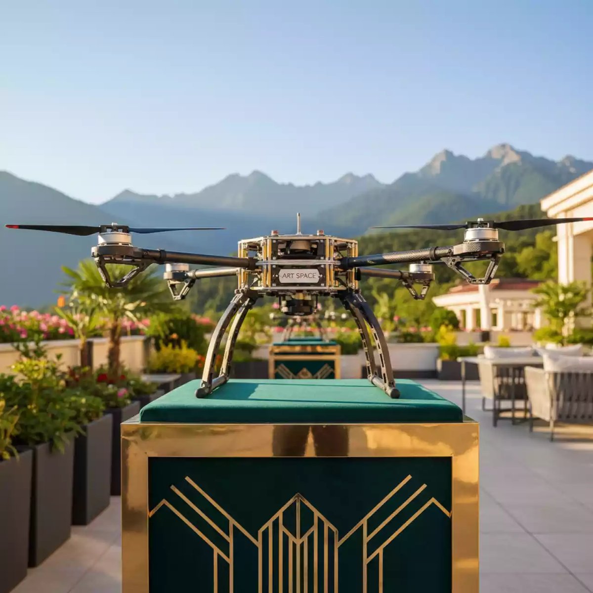 Аренда БПЛА образовательный РУСТЕХДРОН РТД 1 в Sochi Marriott Krasnaya Polyana — ART SPACE