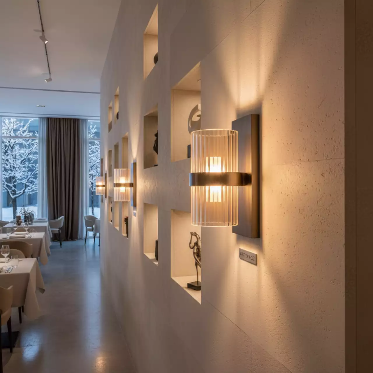 Аренда Бра V2730 1W Room 1xE27x60W в ресторане «La Terrazza» — ART SPACE