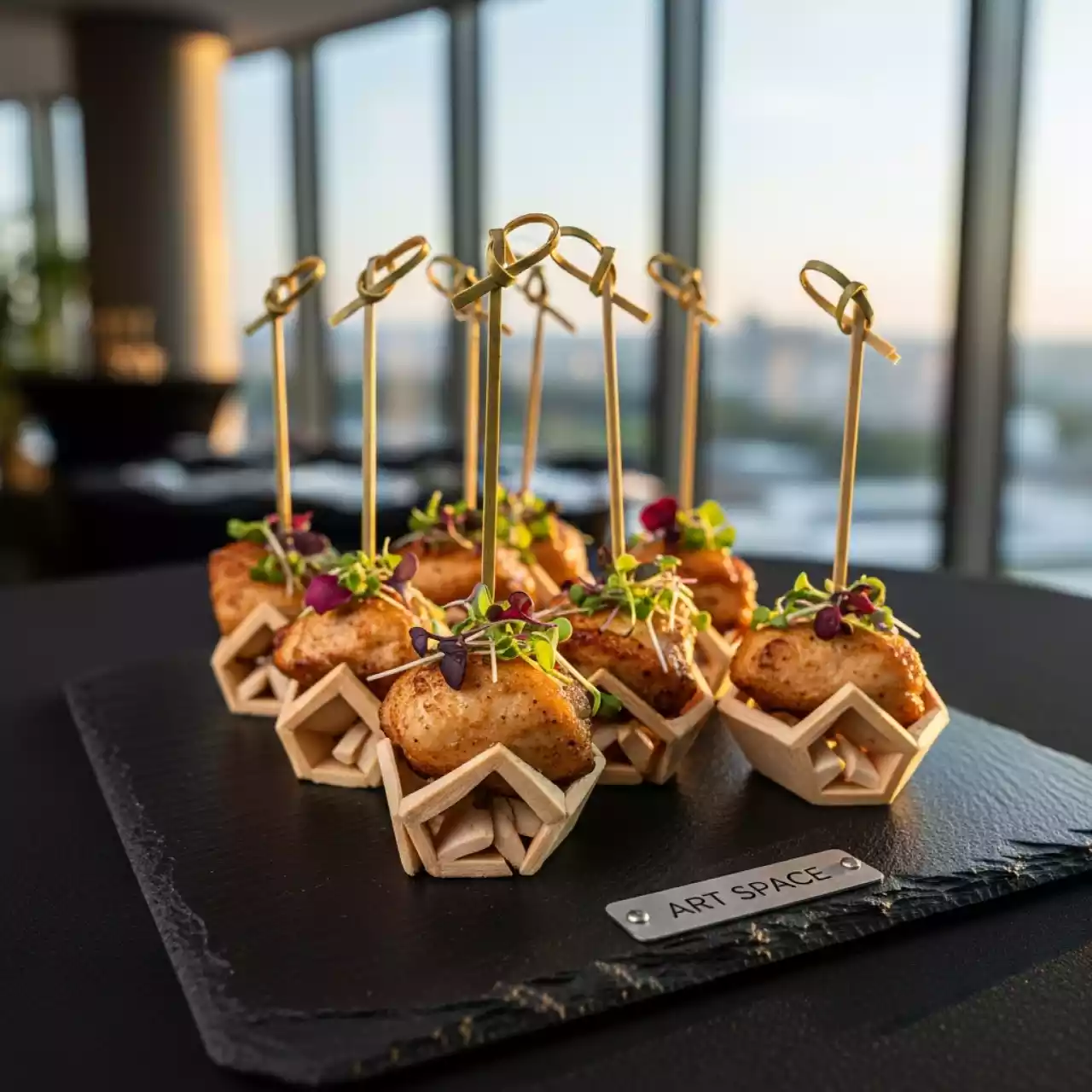 Аренда Брошетт из куриного филе в Panorama by Mercure — ART SPACE