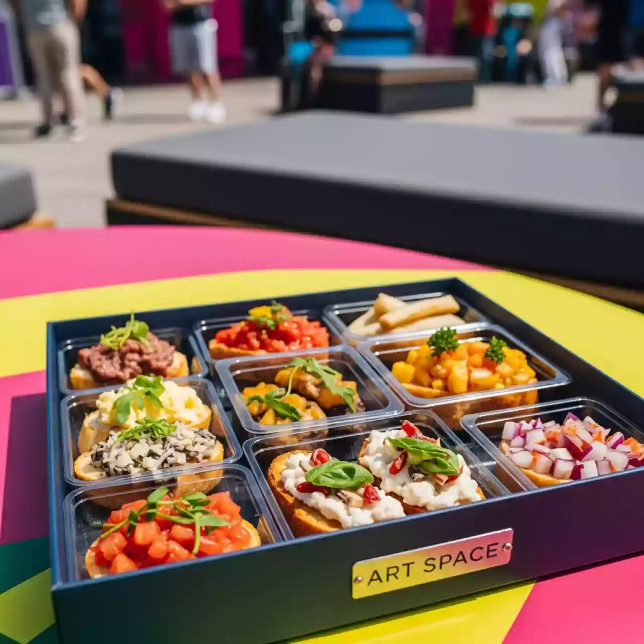 Аренда Брускетта бокс комплект № 1 в Pullman Sochi Centre — ART SPACE