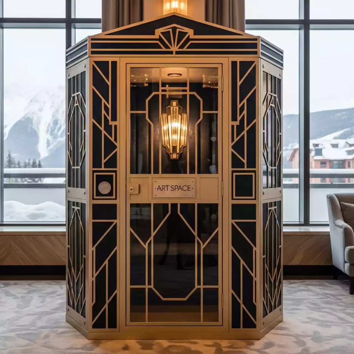 Аренда Будка признаний в Radisson Hotel Rosa Khutor — ART SPACE