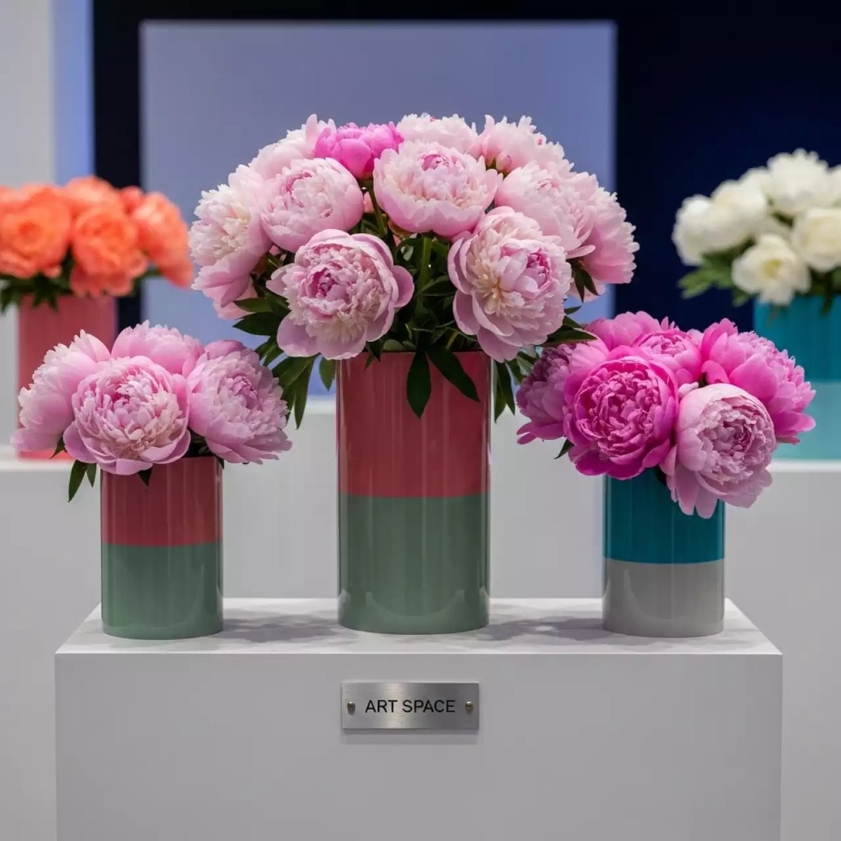 Аренда Букеты пионов в Radisson Collection Paradise — ART SPACE