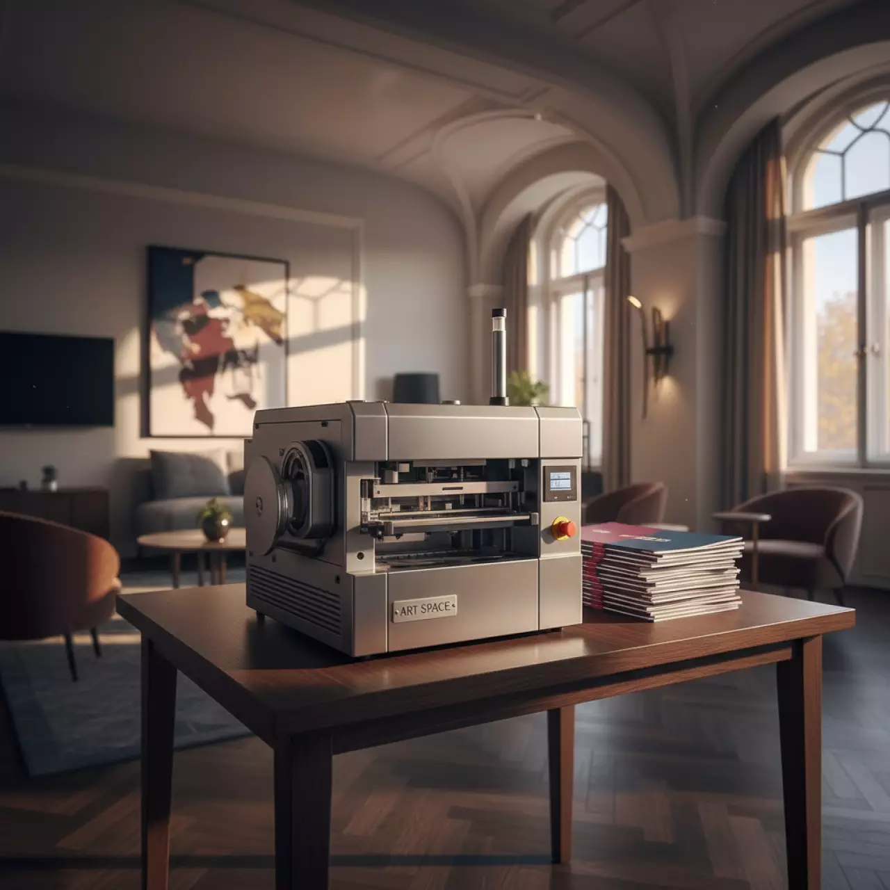 Аренда Буклетмейкер Bulros T 10 в Boutique Hotel PORTUM 1905 — ART SPACE