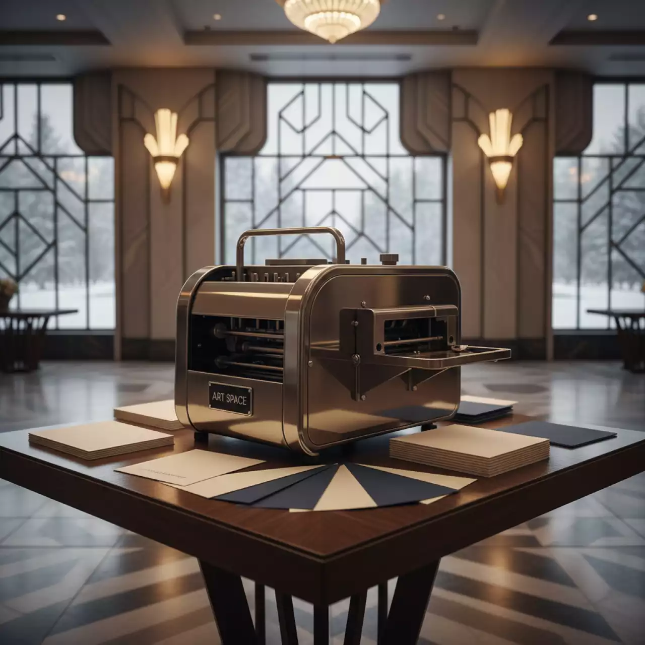 Аренда Буклетмейкер Delta HF 25 в банкетном зале «Дельфин» — ART SPACE