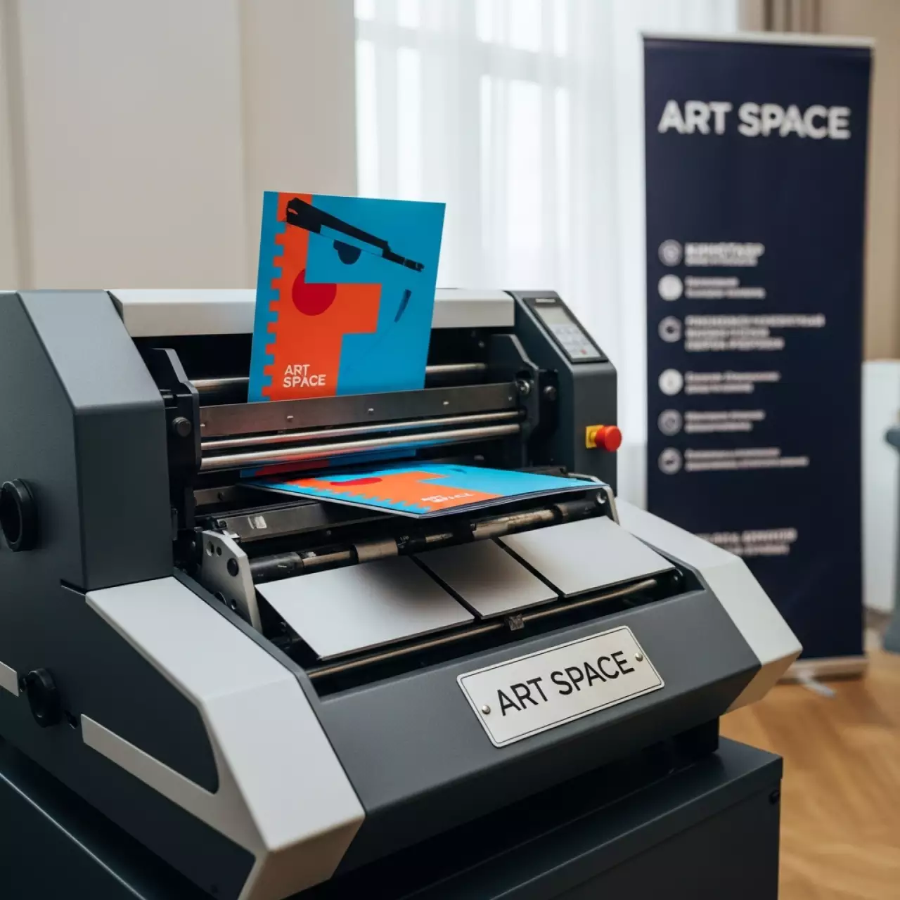 Аренда Буклетмейкер Morgana PowerSquare 160 в отеле Radisson Lazurnaya — ART SPACE