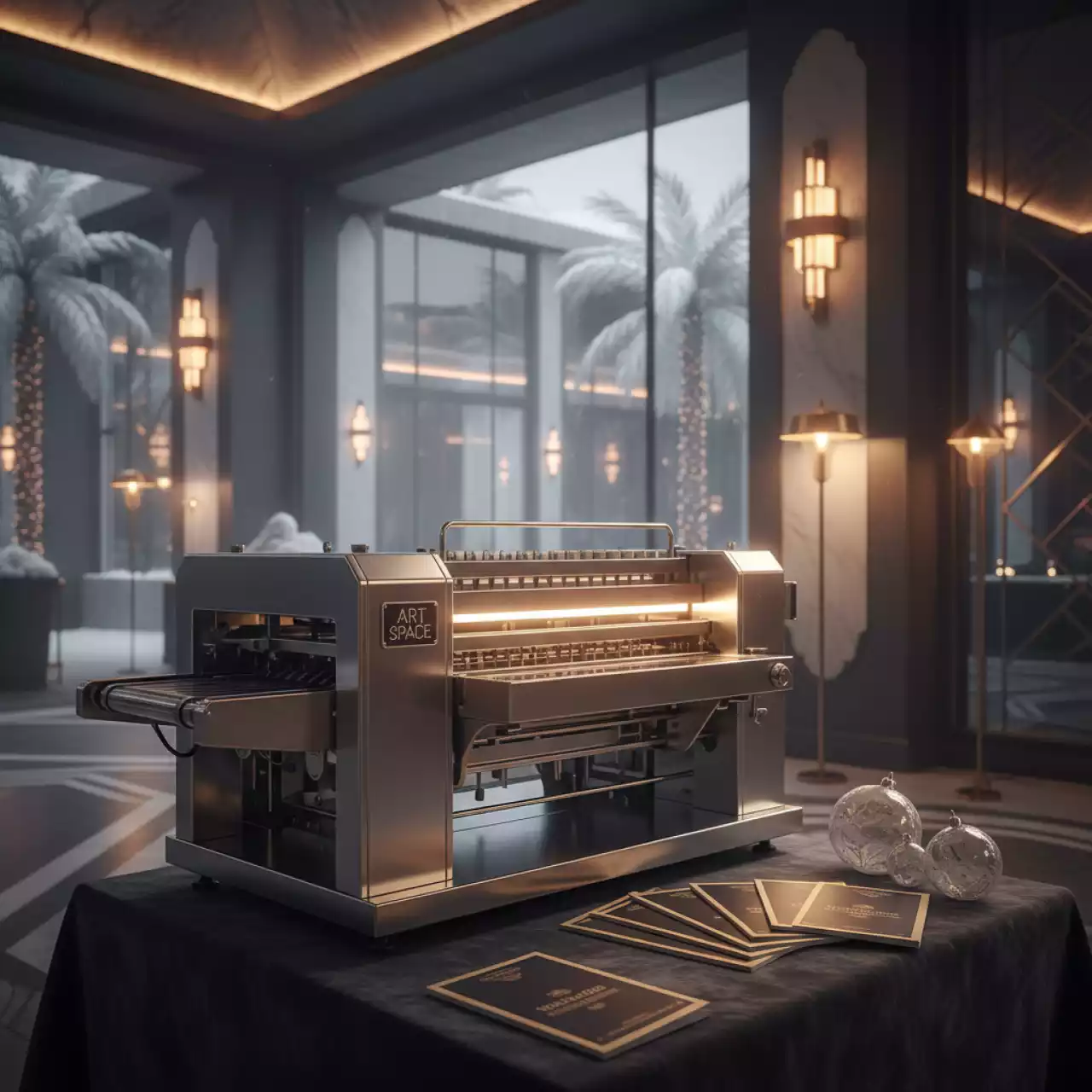 Аренда Буклетмейкер Vektor HD ZY2 в пляжном комплексе VinoGrad — ART SPACE