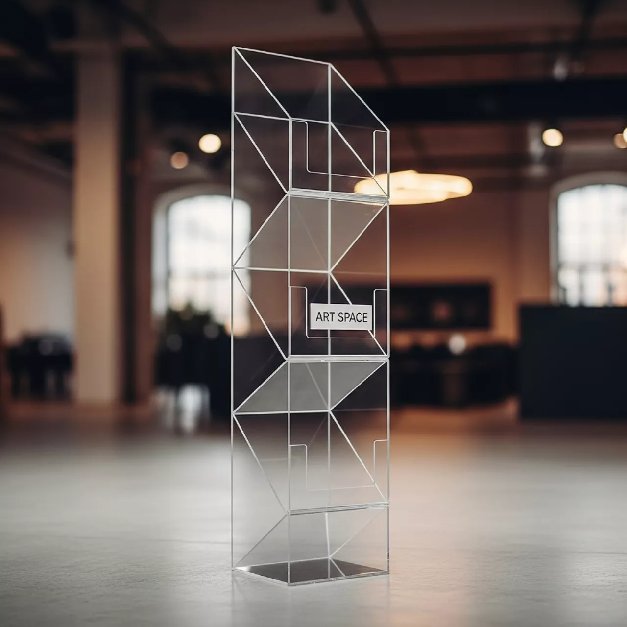 Аренда Буклетница акриловая 4 кармана А4 в Novotel Resort — ART SPACE