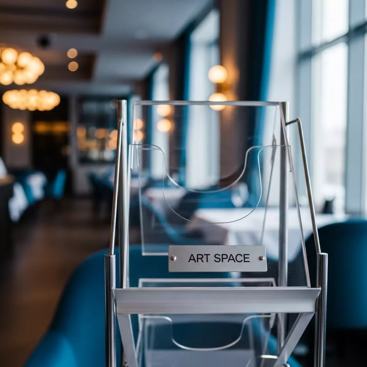 Аренда Буклетница Cascad в ресторане «Баран-Рапан» — ART SPACE