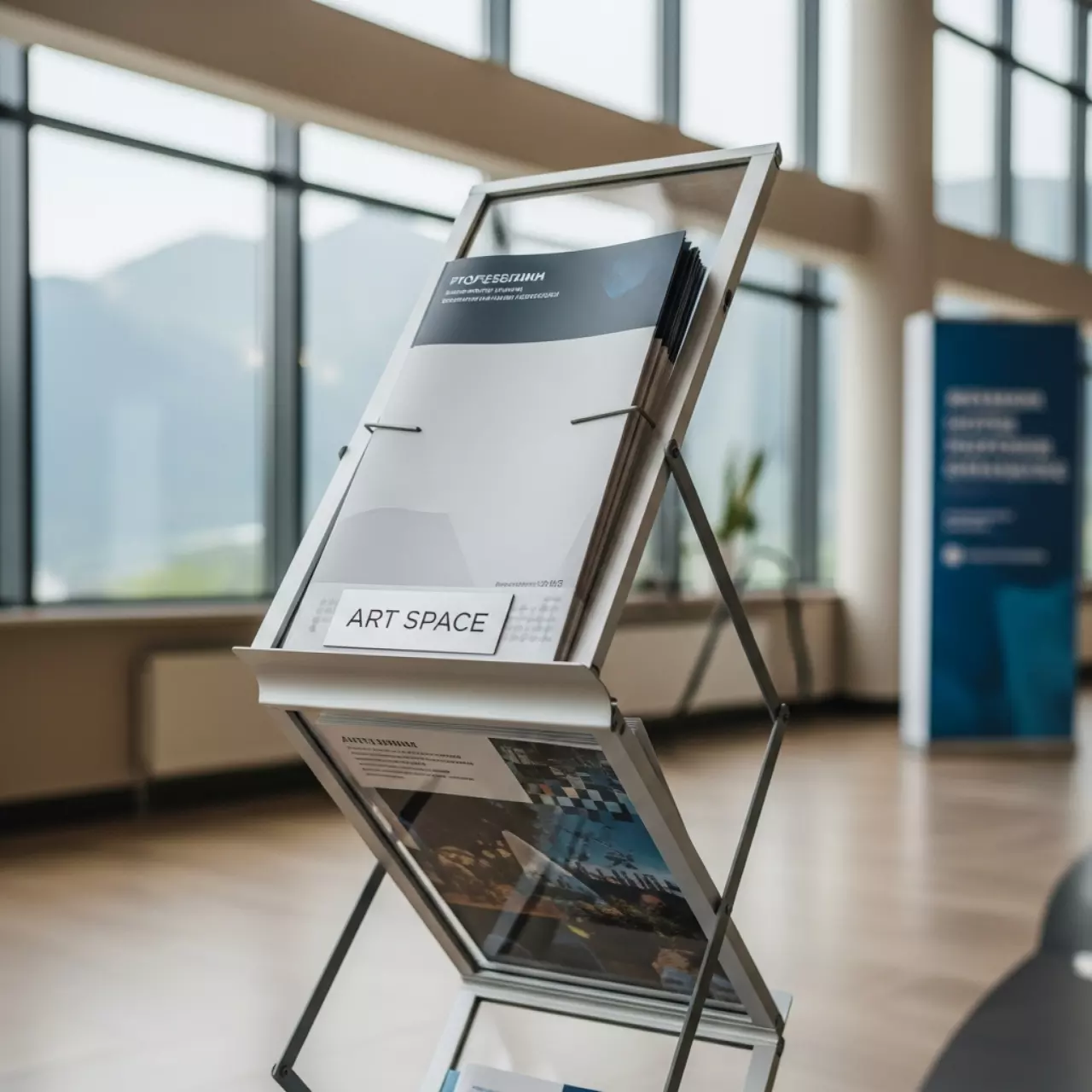 Аренда Буклетница раздвижная в Radisson Hotel Rosa Khutor — ART SPACE