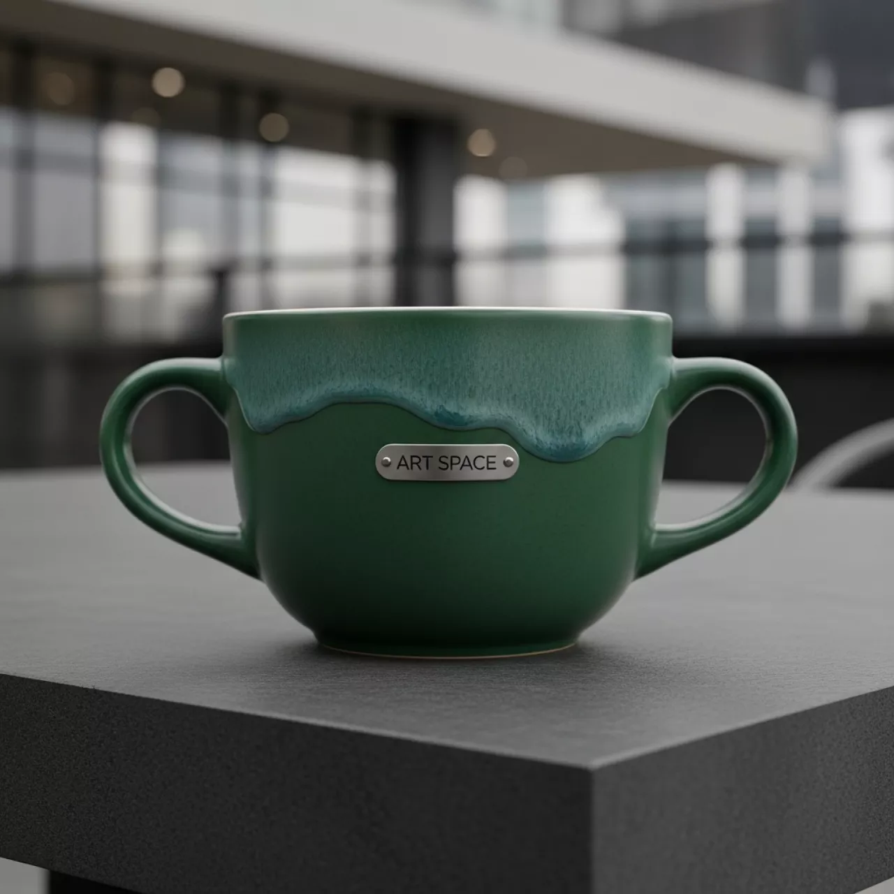 Аренда Бульонная чашка Organica Green в Керлинговом центре «Ледяной куб» — ART SPACE