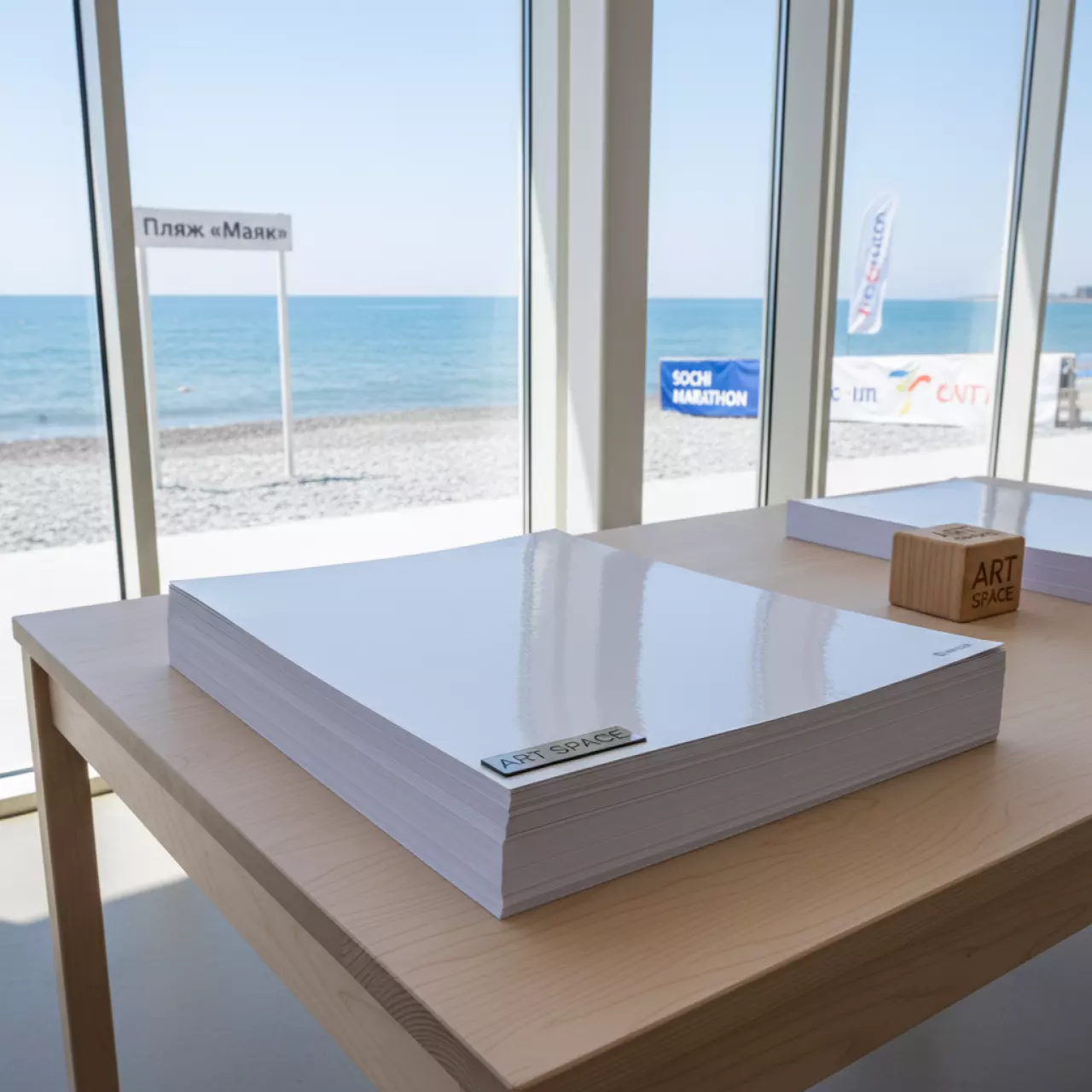 Аренда Бумага Colotech Plus Gloss Coated Xerox SRA3 на пляже «Маяк» — ART SPACE