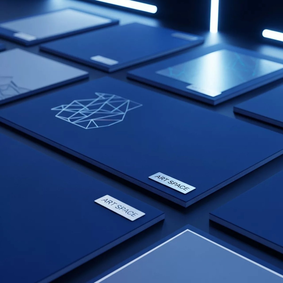 Аренда Бумага дизайнерская TOUCH PAPER YD 300 м2 тёмно синий 720x1020x0,330 мм 100 л в Alpha Sirius — ART SPACE