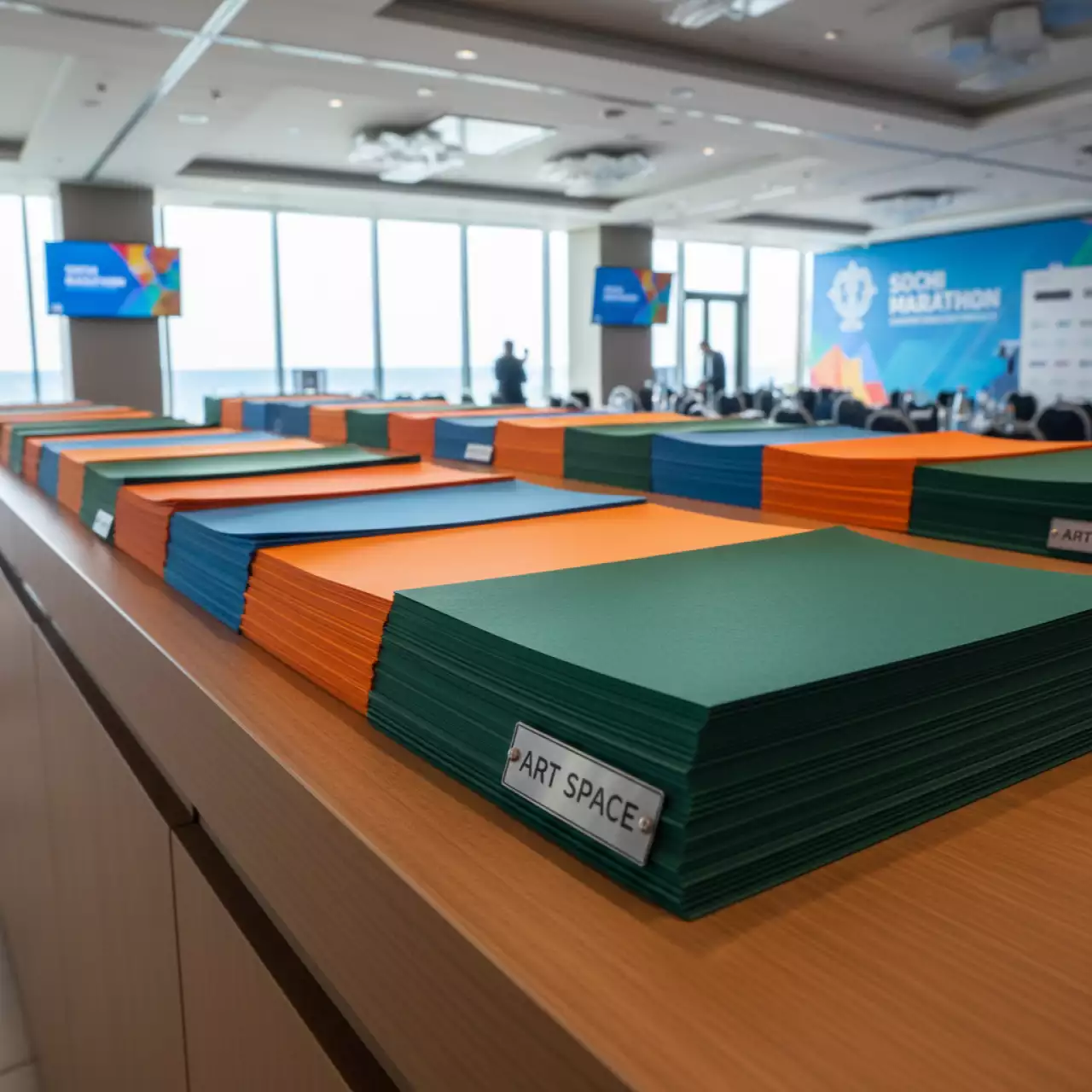 Аренда Бумага гладкая цветная в Pullman Sochi Centre — ART SPACE