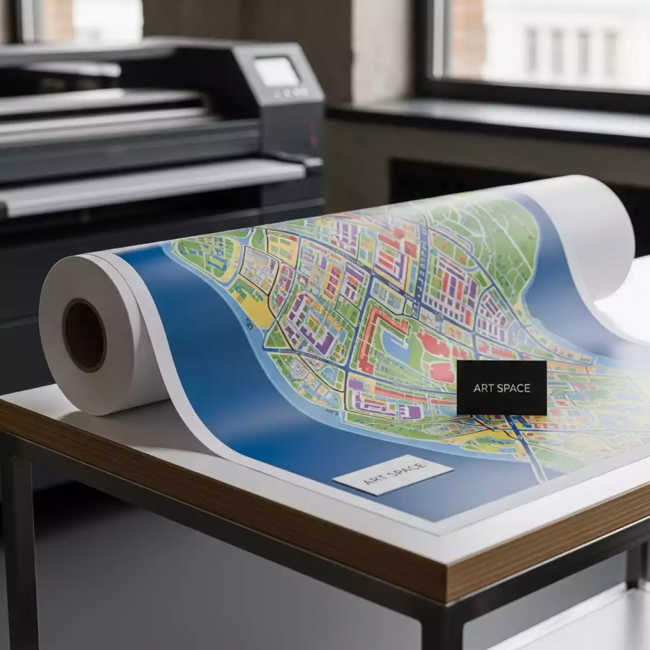 Аренда Бумага инженерная рулонная Xerox Matt Color Coated 90 г м² 0,610x45 м 50,8 мм в Pullman Sochi Centre — ART SPACE