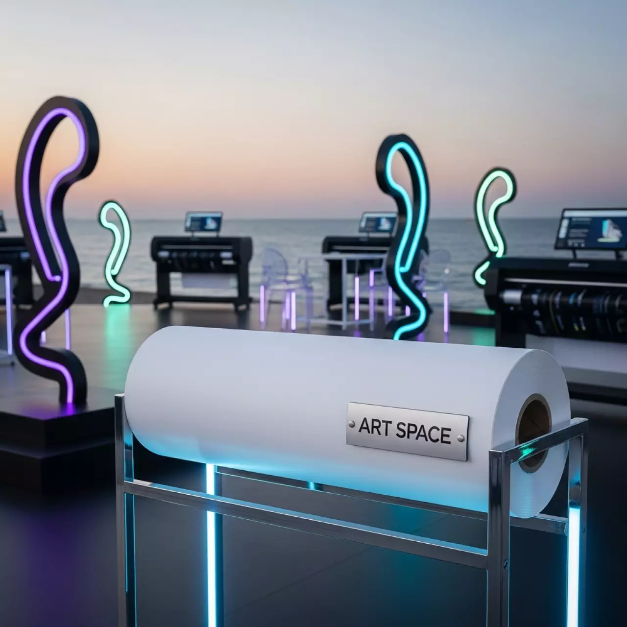 Аренда Бумага инженерная рулонная Xerox XES Paper 75 г м² 0,420x175 м 76,2 мм на пляже «Маяк» — ART SPACE