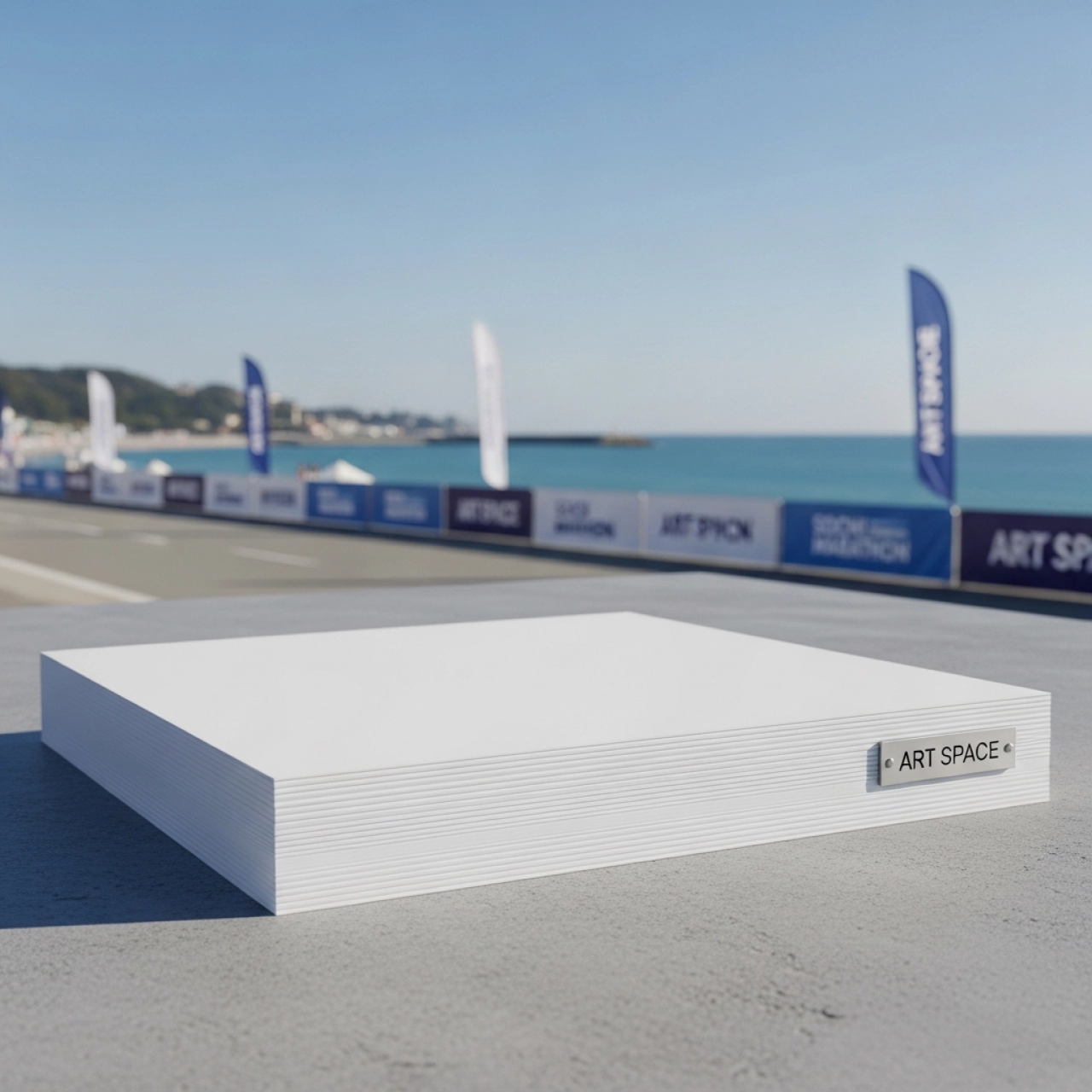 Аренда Бумага Nevia без покрытия 300 г м² 450x320 мм 125 листов на пляже «Ривьера» — ART SPACE