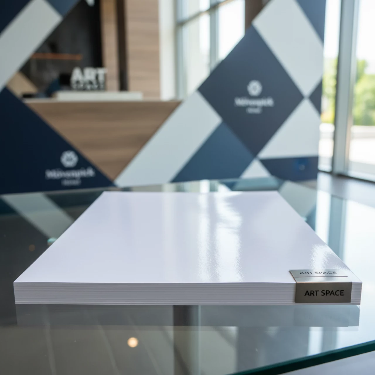 Аренда Бумага Nevia глянцевая 350 г м² 320x450 мм 125 листов в Mövenpick Hotel — ART SPACE