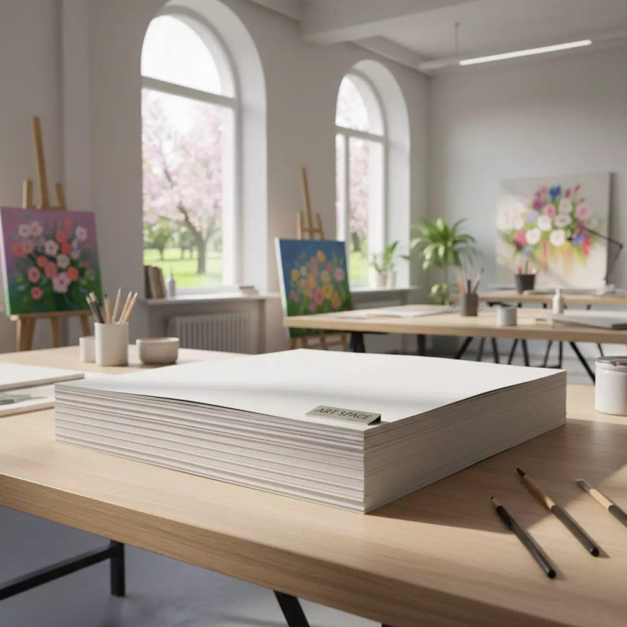 Аренда Бумага Nevia матовая 300 г м² 330x488 мм 125 листов в усадьбе Голицына — ART SPACE