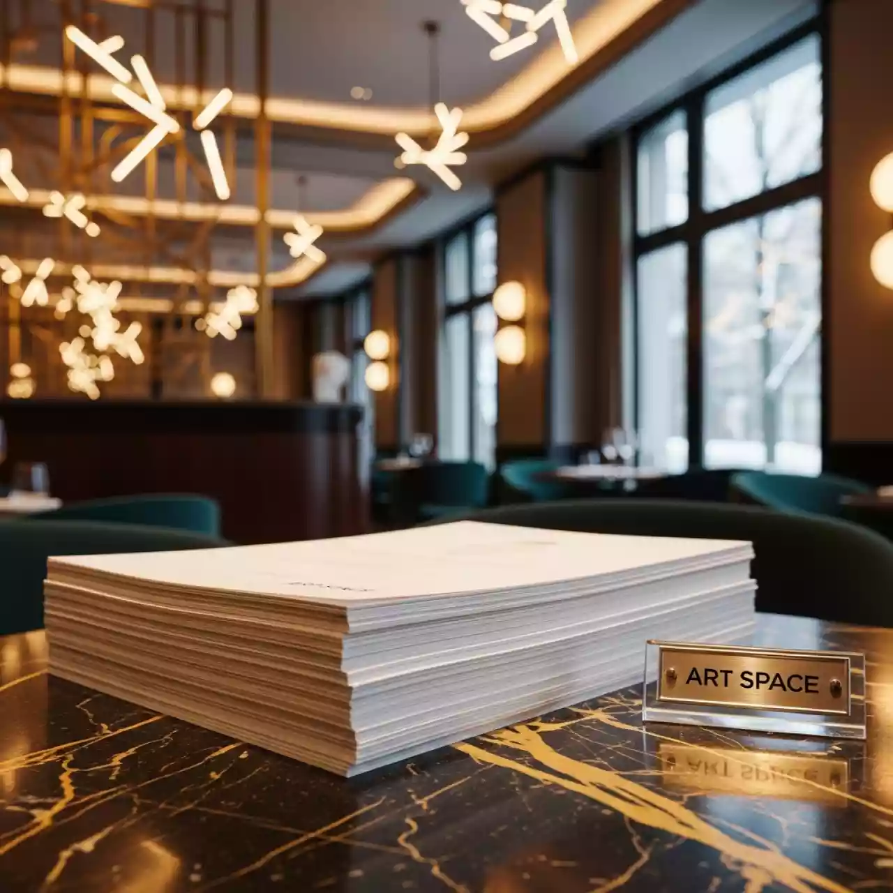 Аренда Бумага Premier Xerox A5 в ресторане «Brunello» — ART SPACE