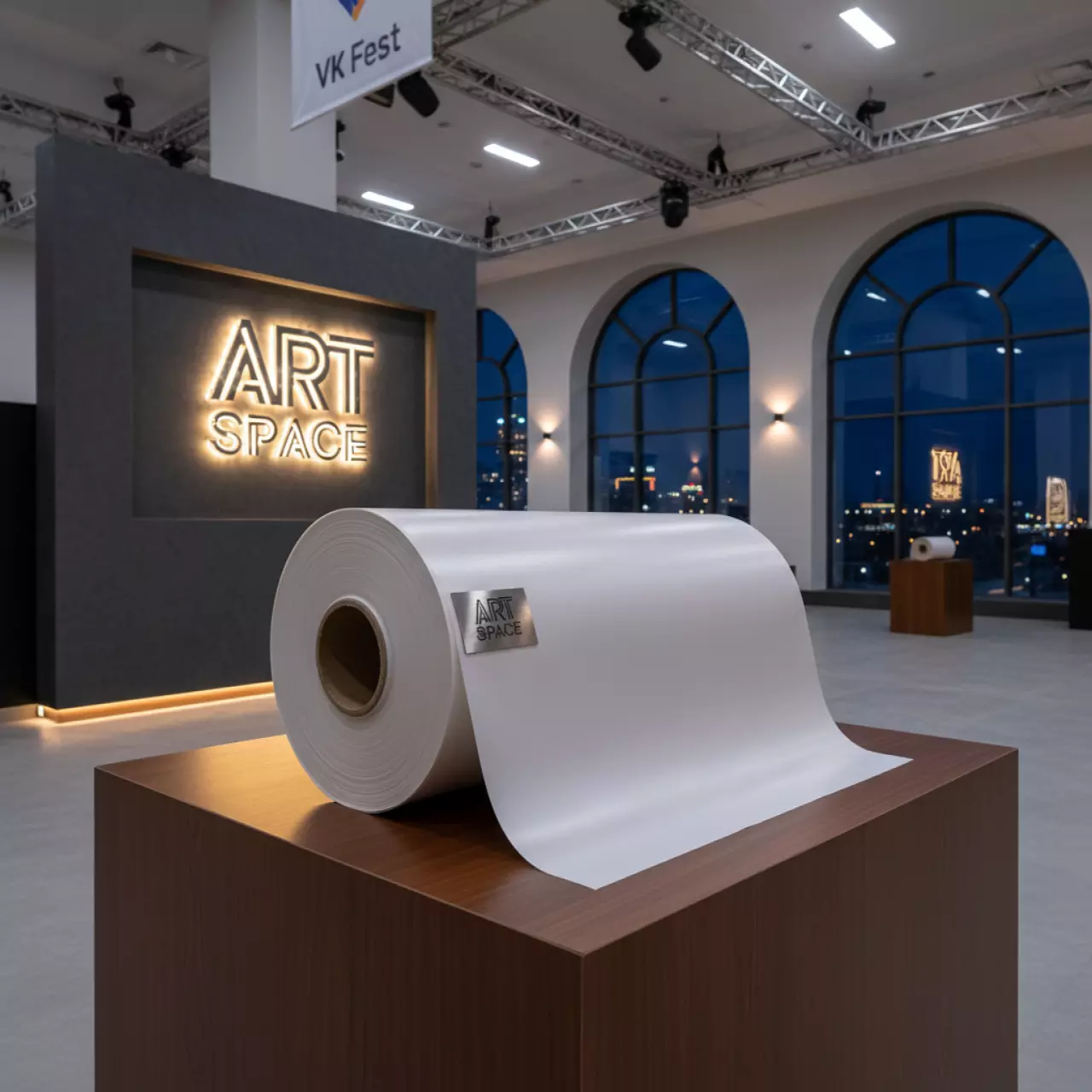 Аренда Бумага рулонная для плоттера Canon Satin Photo Paper PEFC 240 г м² 914х30 м в казино «Сочи» — ART SPACE