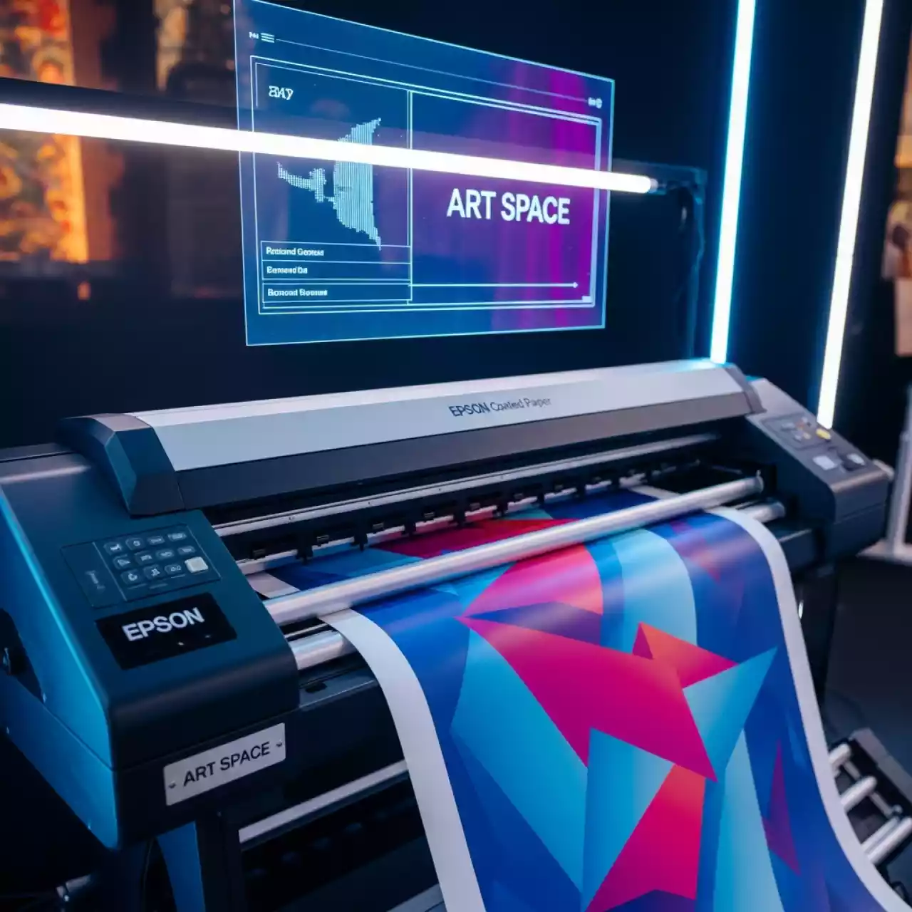 Аренда Бумага рулонная для плоттера Epson Coated Paper 95 г м² 1067х45 м в казино «Сочи» — ART SPACE