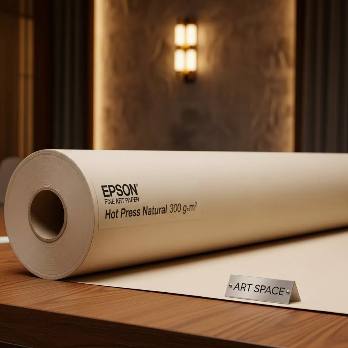 Аренда Бумага рулонная для плоттера Epson Fine Art Paper Hot Press Natural 300 г м² 610х15 м в Karat Resort — ART SPACE